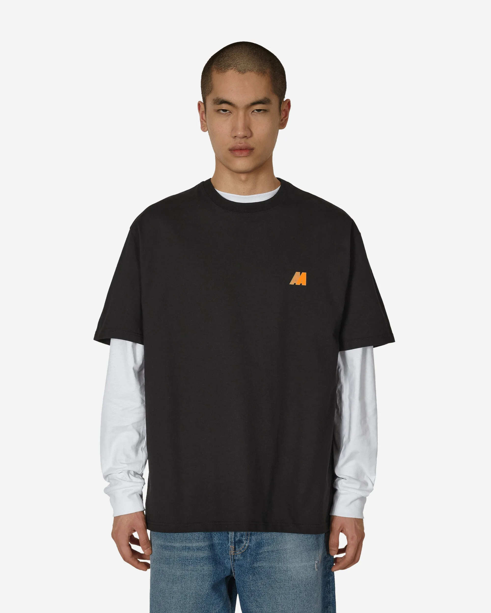 AA Logo T-Shirt Black / Orange