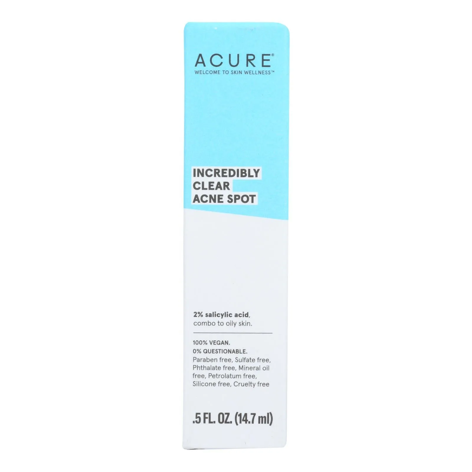 Acure Maximum Strength Rapid Rescue Spot Treatment Acne (Pack of .5 Fl Oz)