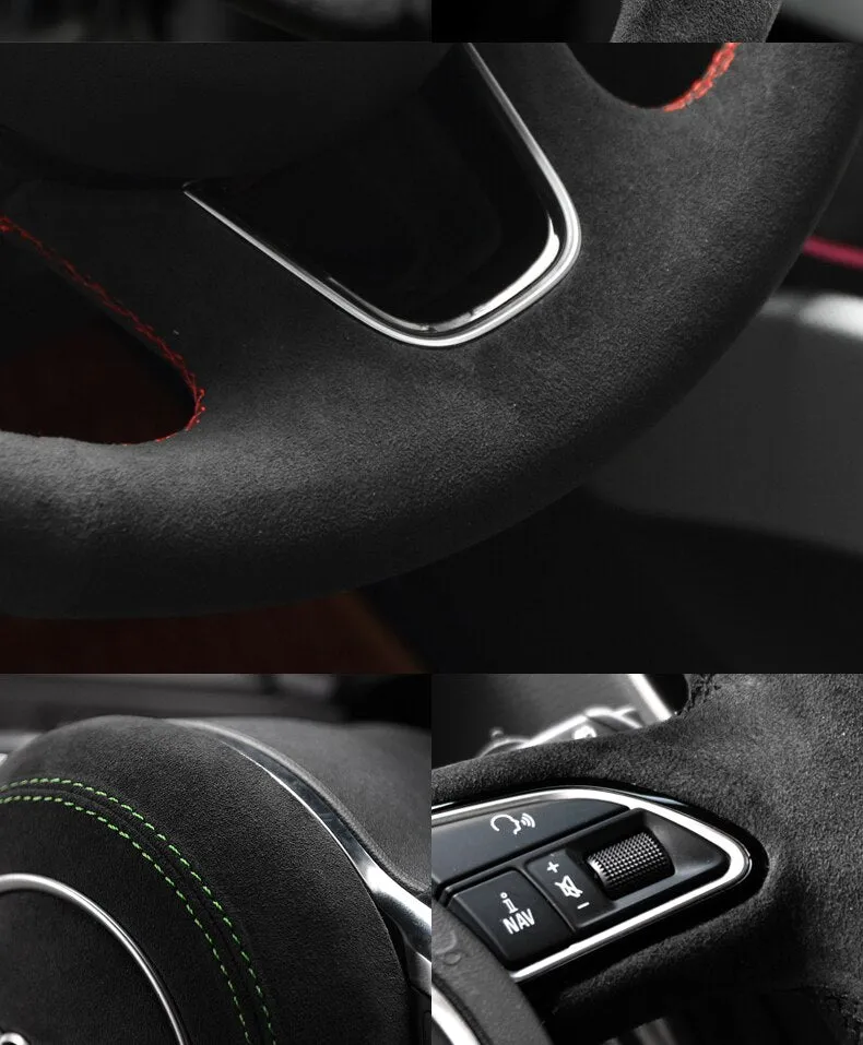 Alcantara Steering Wheel Cover for Tesla Model S / Model X