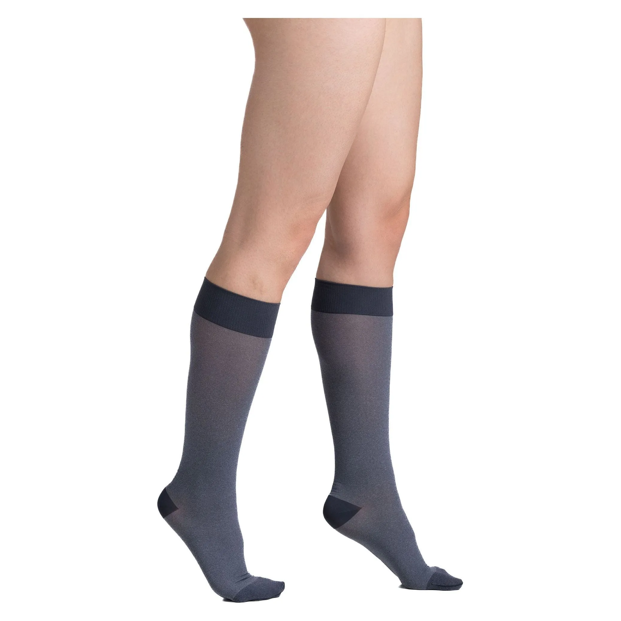 Allegro Soft Heather Opaque Knee High 15-20 mmHg #255