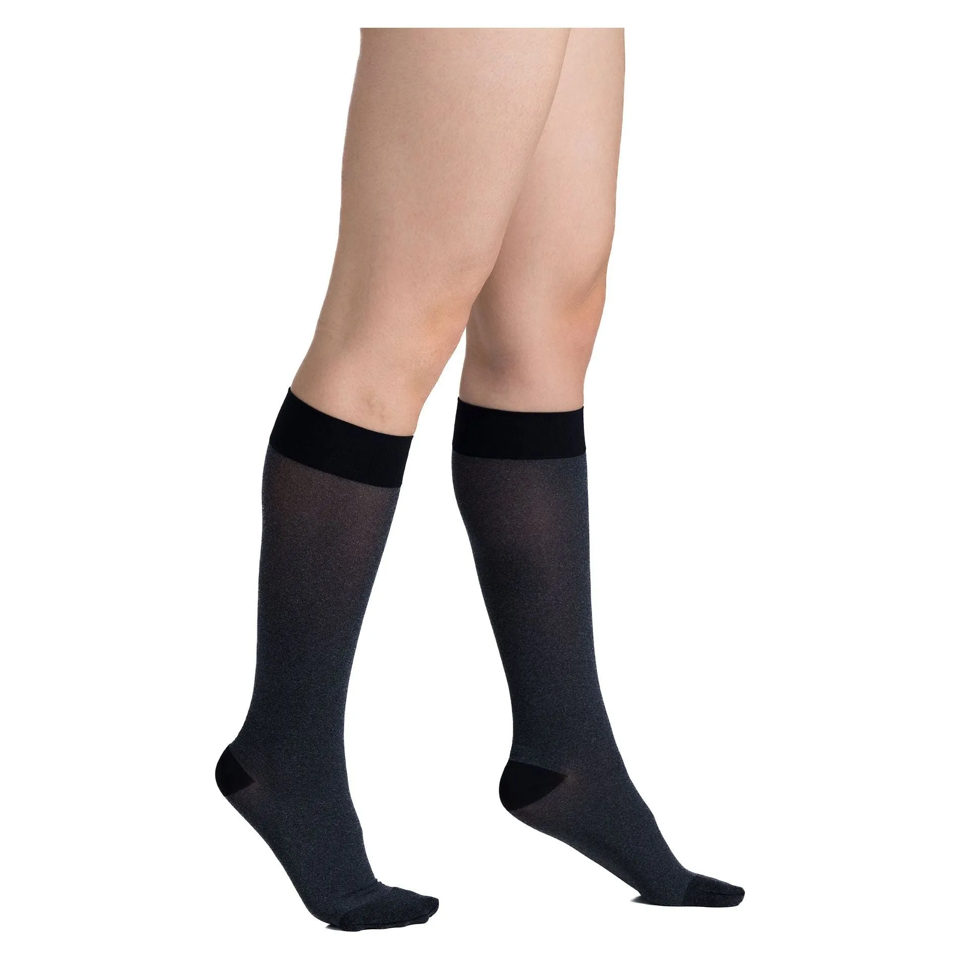 Allegro Soft Heather Opaque Knee High 15-20 mmHg #255