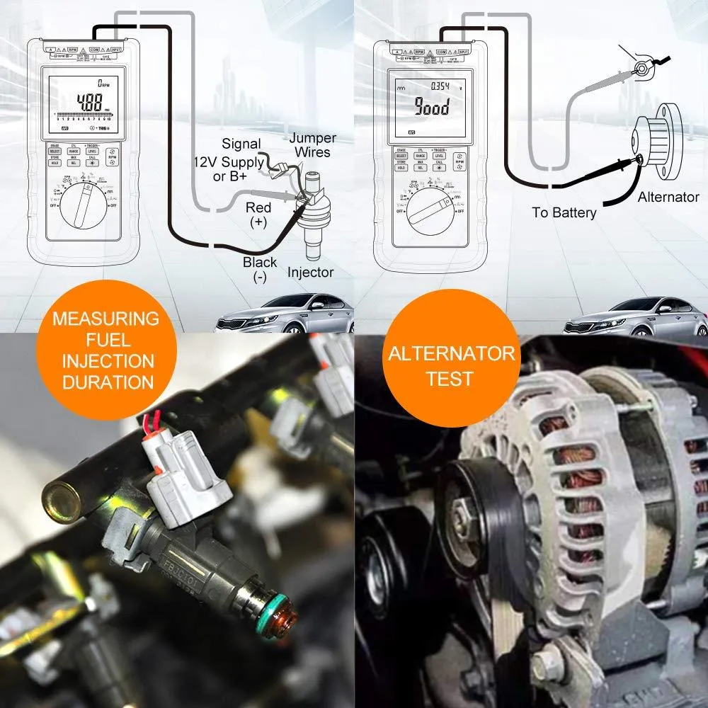 ALLOSUN EM135 Automotive Digital Multimeter