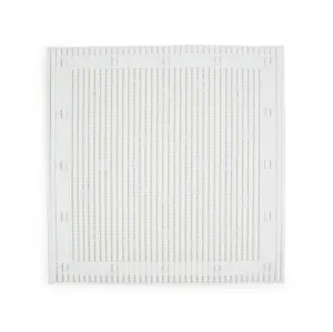 Anchor Anti-Slip Square Shower Mat in White