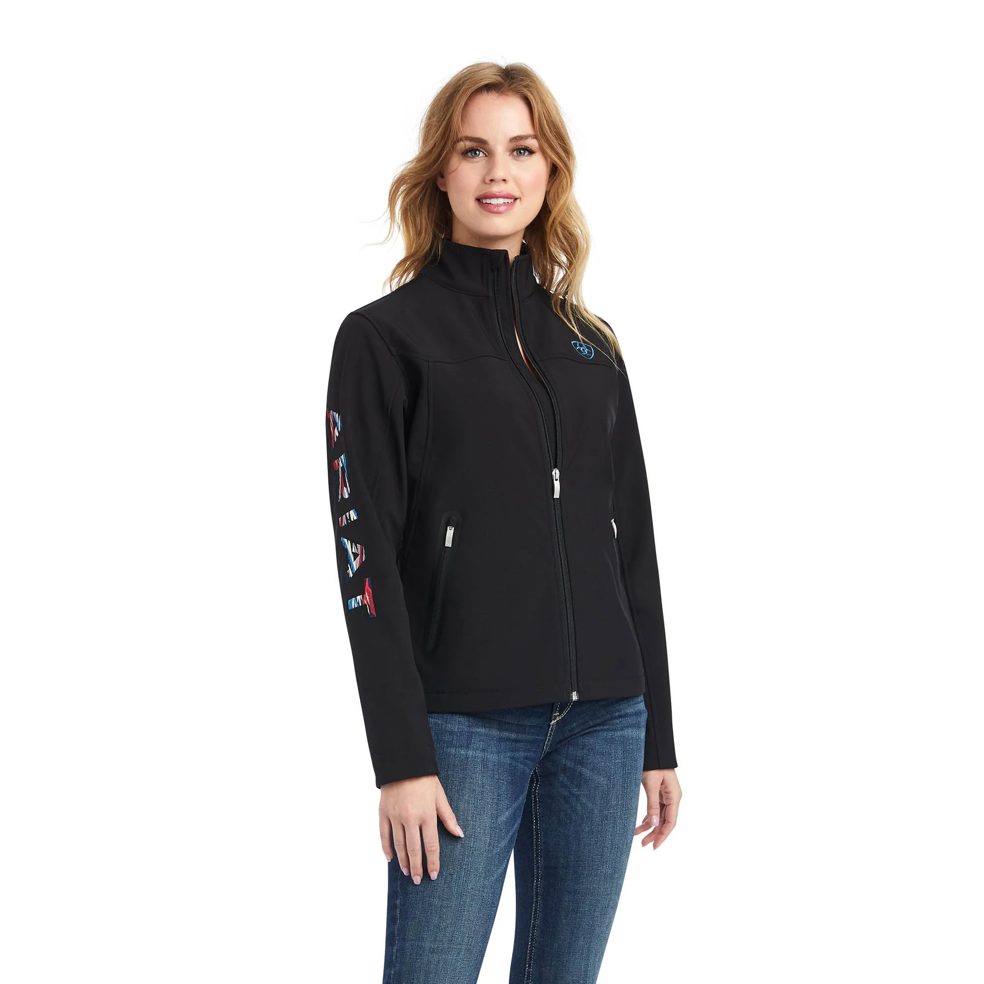 Ariat Team Logo Softshell Jacket, Chimayo