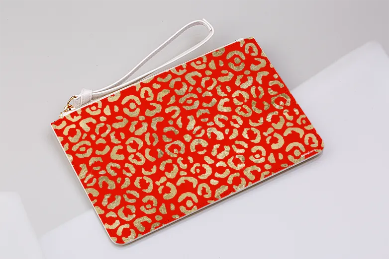 Aries Red Clutch Bag