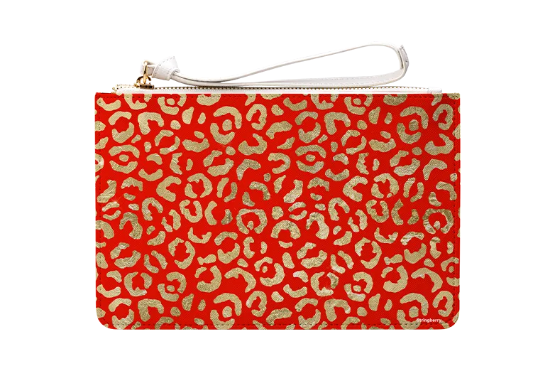 Aries Red Clutch Bag