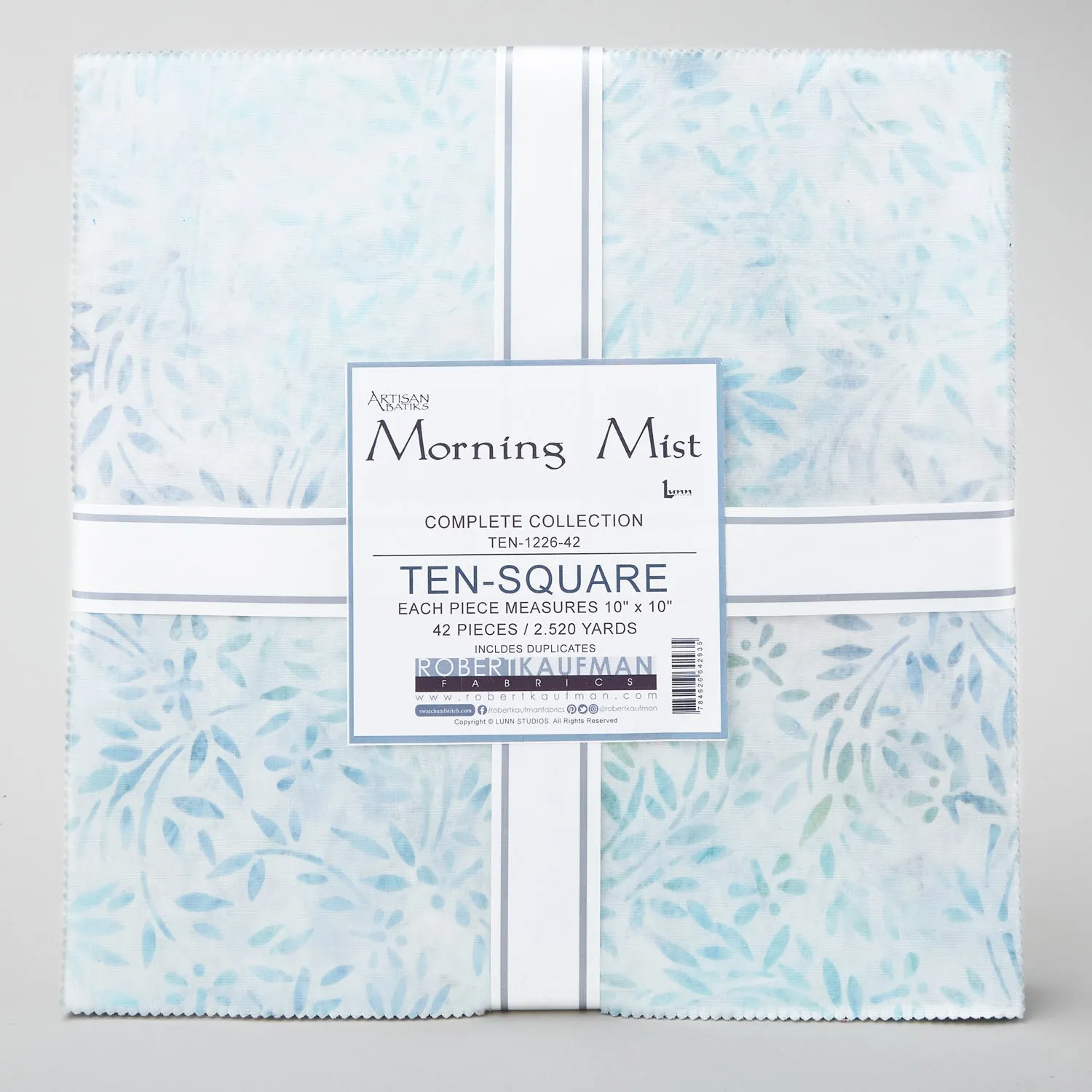 Artisan Batiks - Morning Mist Ten Squares