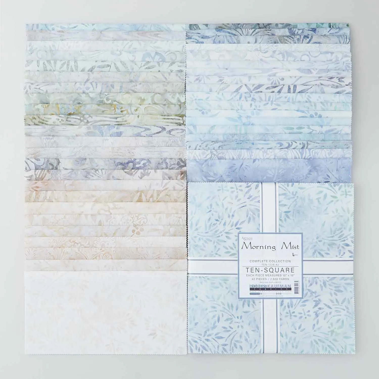 Artisan Batiks - Morning Mist Ten Squares