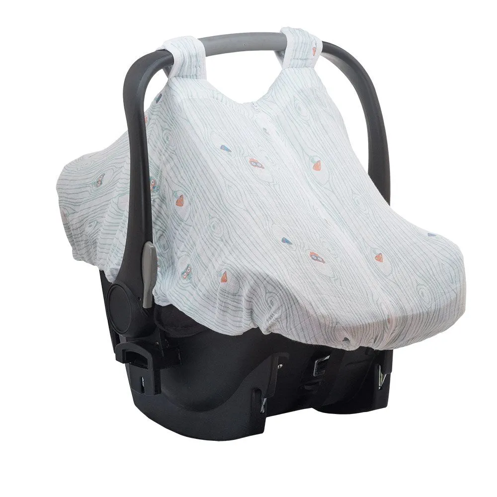 Bebe Au Lait Premium Muslin Car Seat Cove