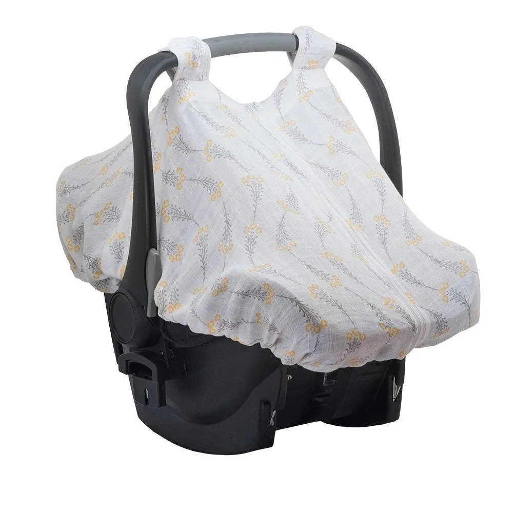 Bebe Au Lait Premium Muslin Car Seat Cove