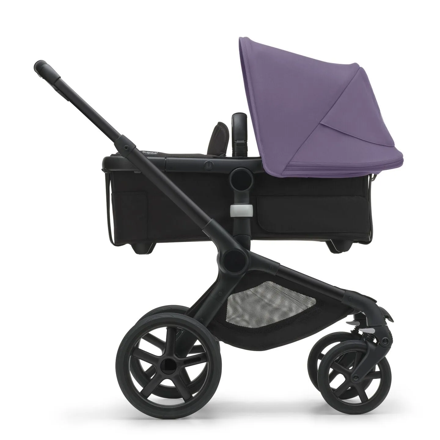 Bugaboo Fox 5, Cabriofix i-Size and Base Travel System - Black/Midnight Black/Astro Purple