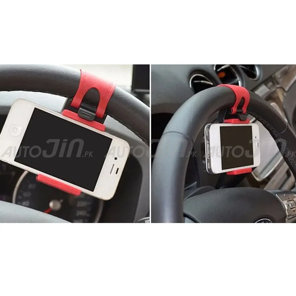 Car Steering Wheel Mobile Holder