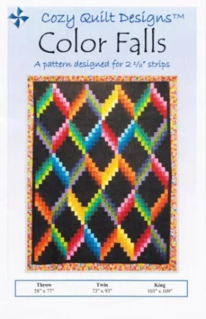 COLOR FALLS - Cozy Quilt Designs Pattern