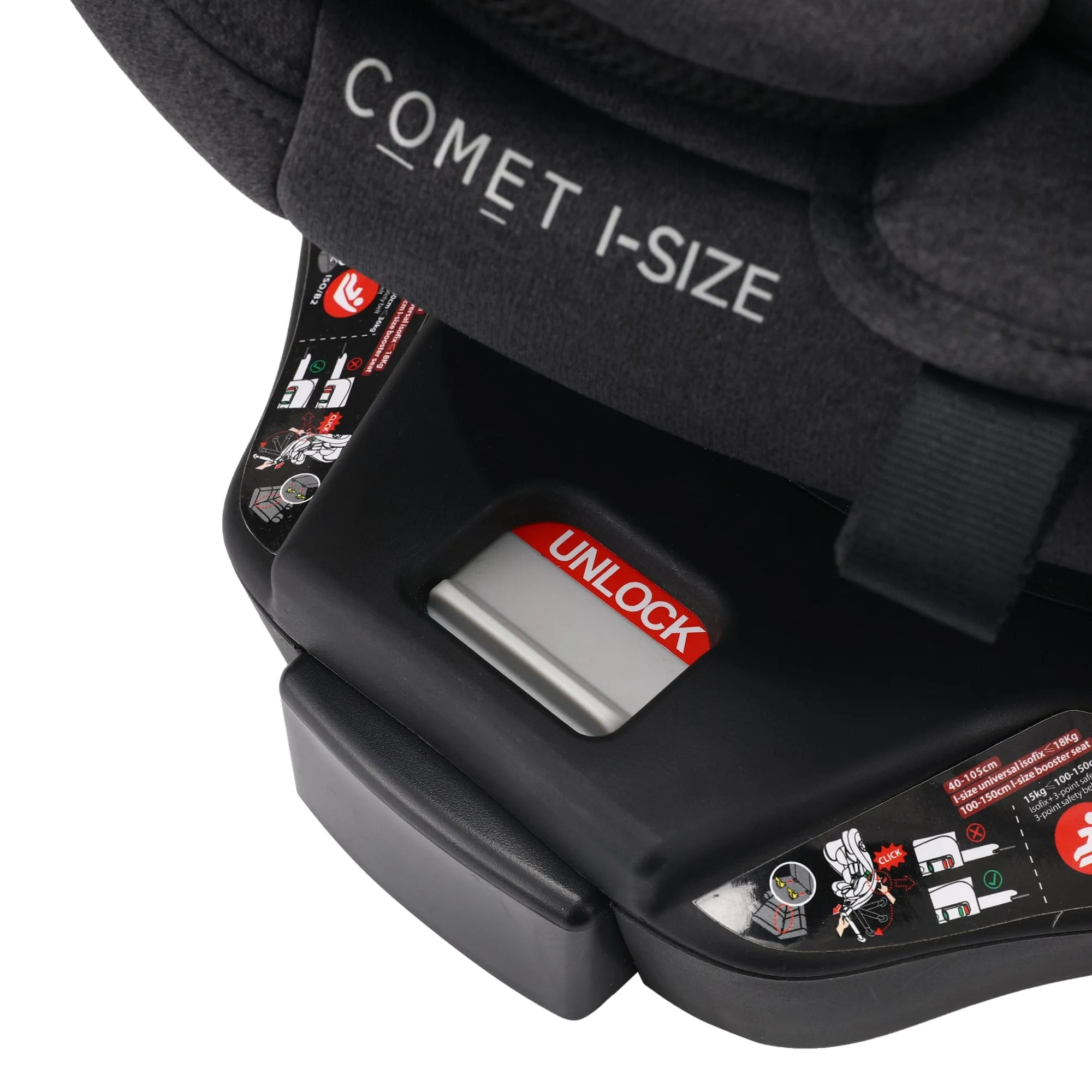 Cozy N Safe Comet i-Size Car Seat - Graphite