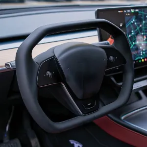 Cyber Steering Wheel for Tesla Model 3 / Y【Cybertruck Style】