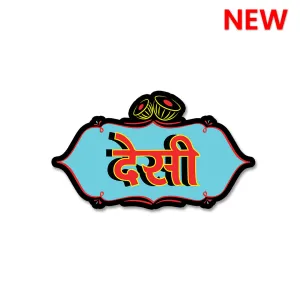 Desi Sticker