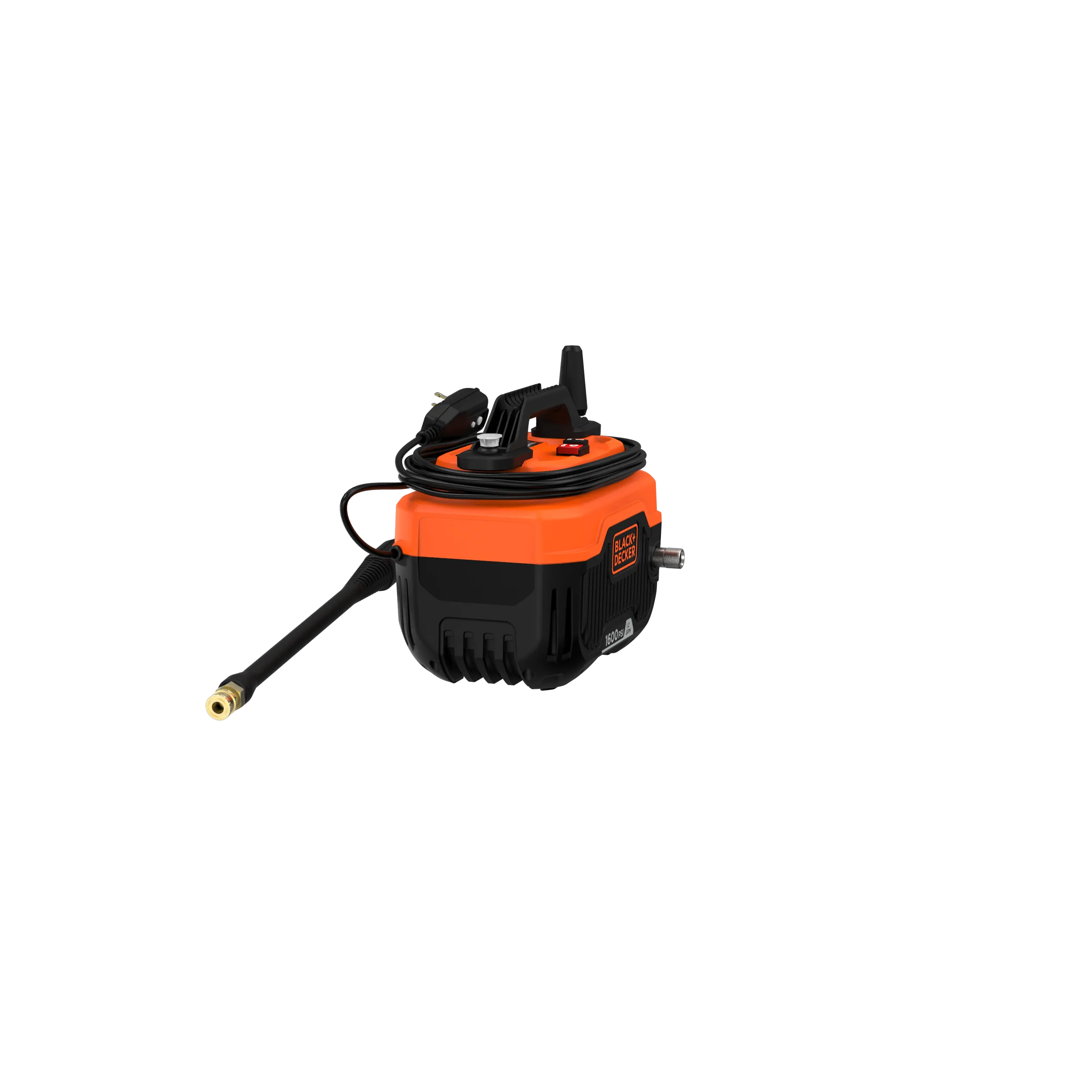 Electric Cold Water Pressure Washer, 1,600 MAX PSI, 1.2 GPM