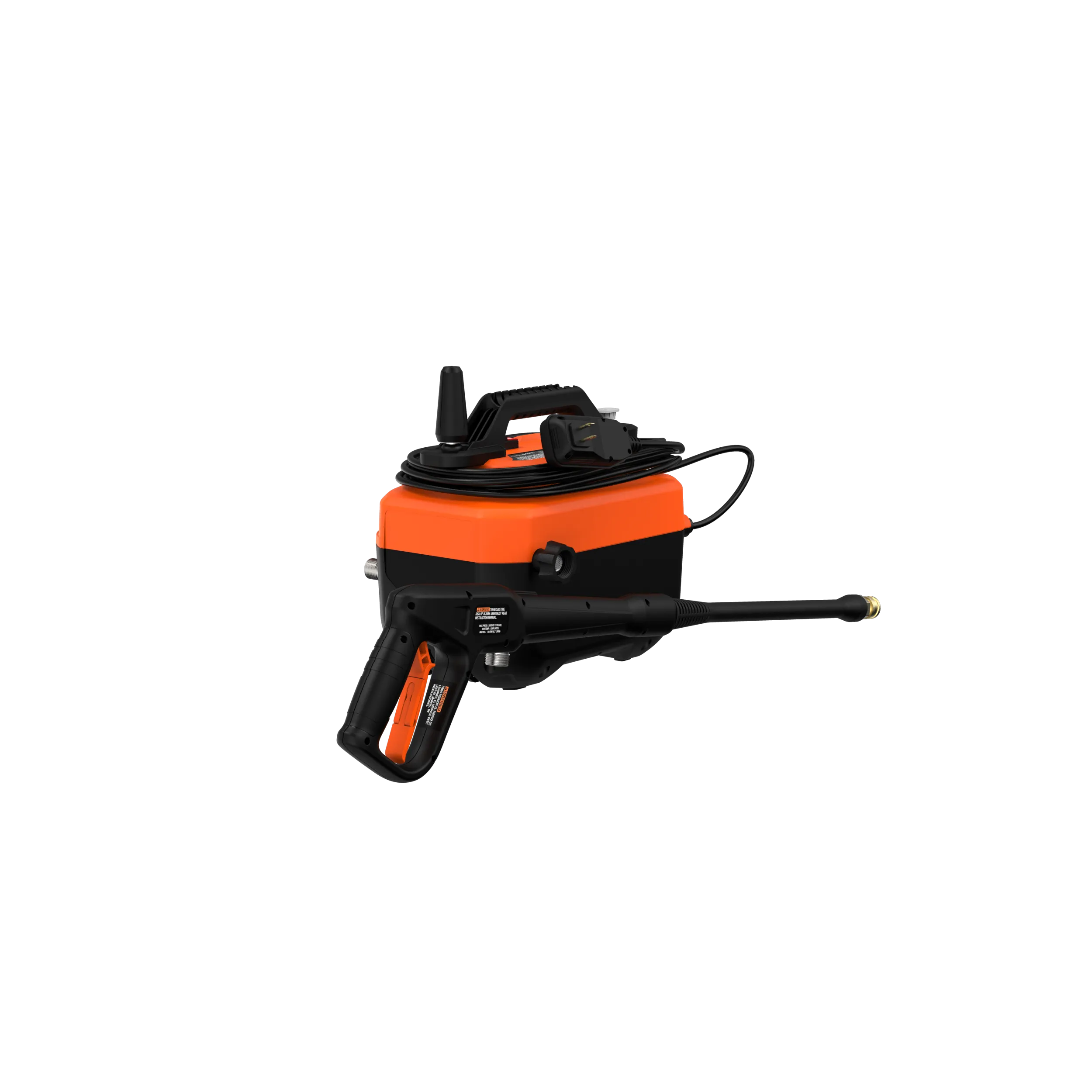 Electric Cold Water Pressure Washer, 1,600 MAX PSI, 1.2 GPM