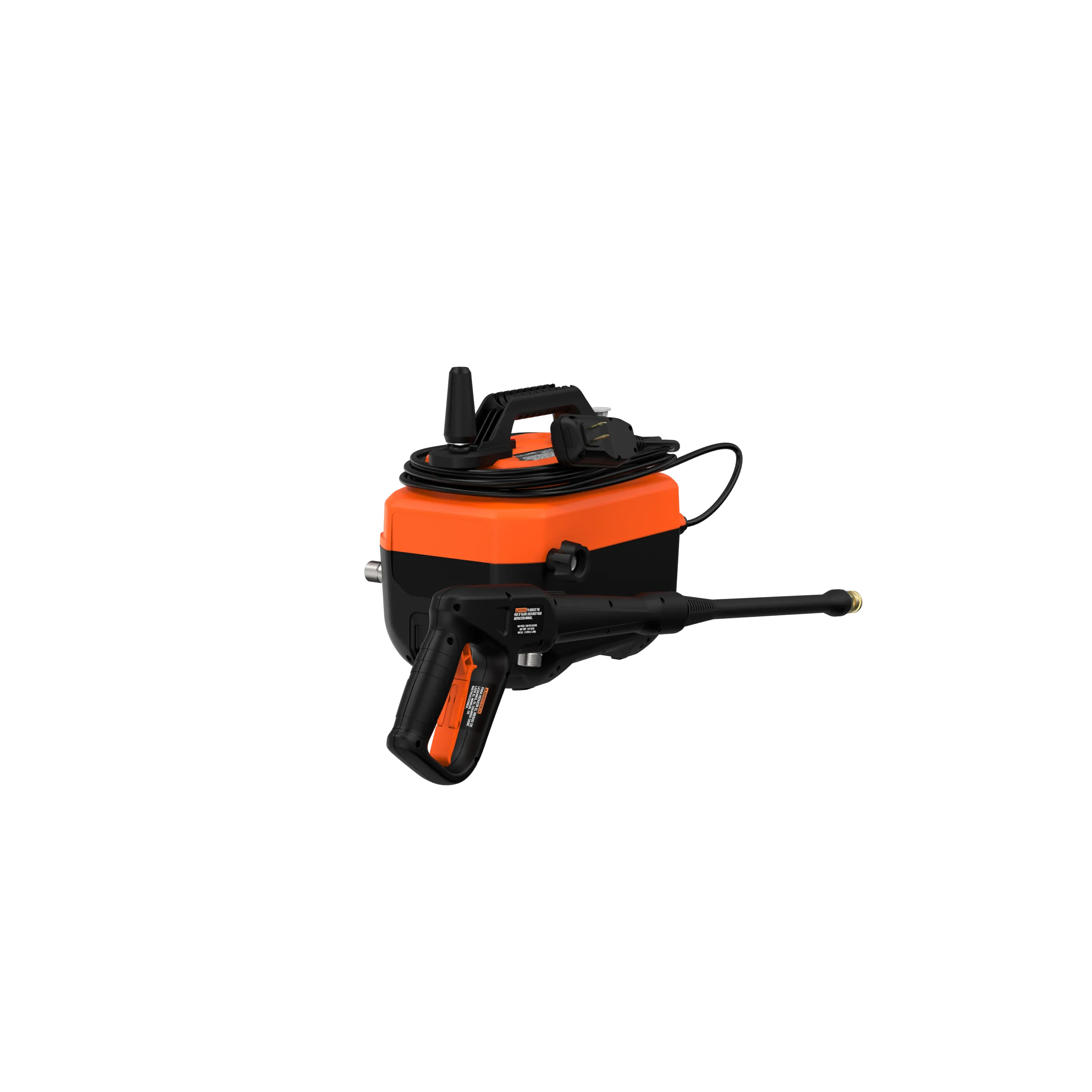 Electric Cold Water Pressure Washer, 1,600 MAX PSI, 1.2 GPM