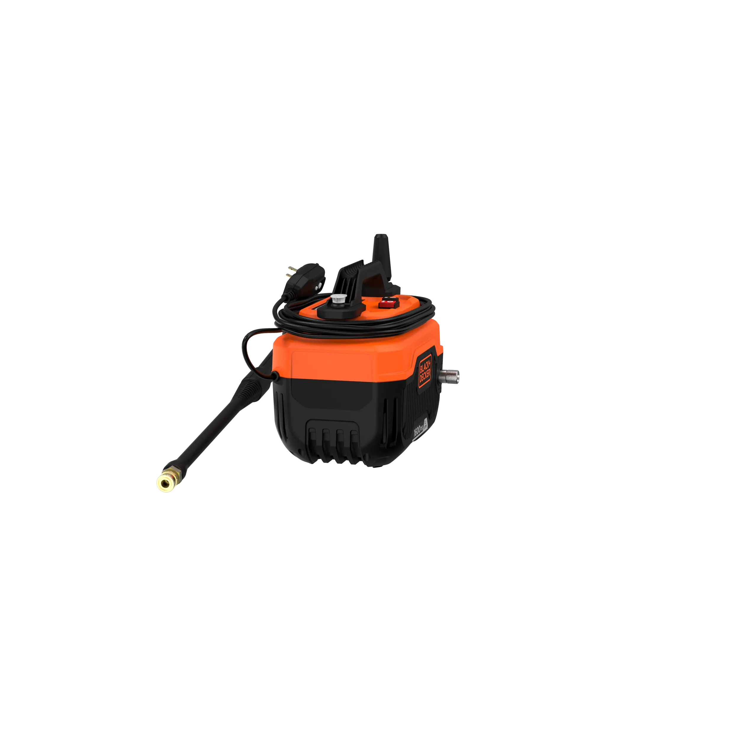 Electric Cold Water Pressure Washer, 1,600 MAX PSI, 1.2 GPM