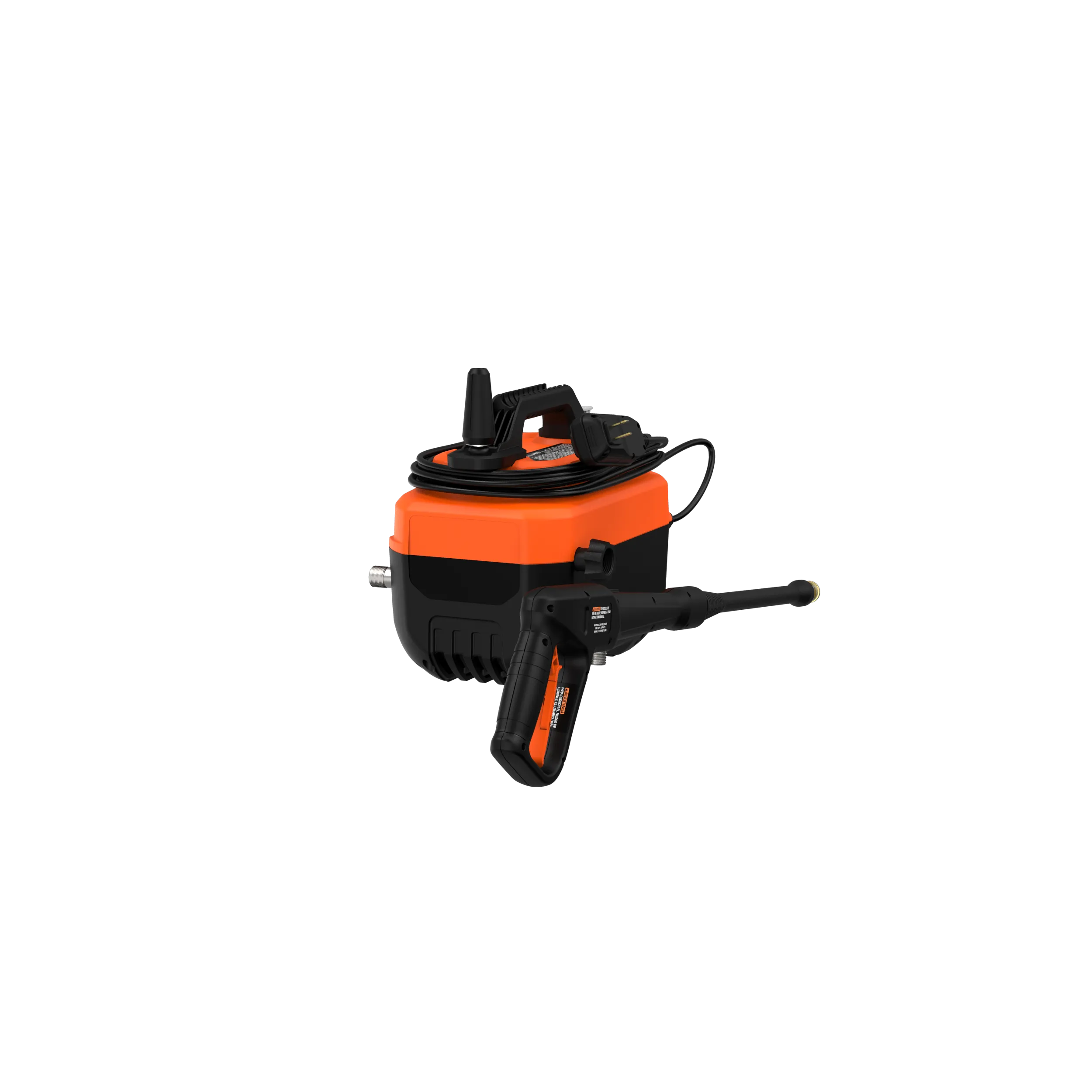 Electric Cold Water Pressure Washer, 1,600 MAX PSI, 1.2 GPM