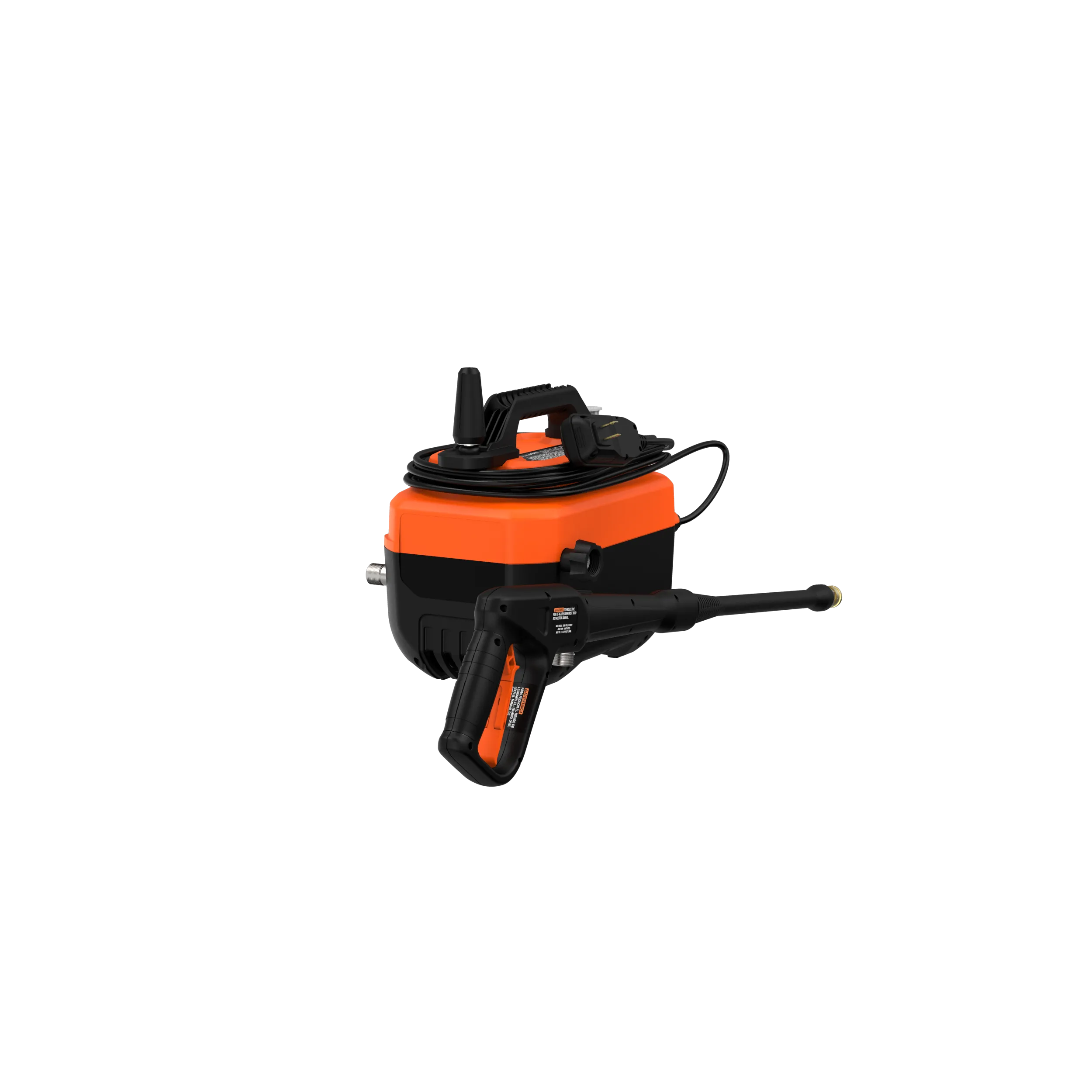 Electric Cold Water Pressure Washer, 1,600 MAX PSI, 1.2 GPM