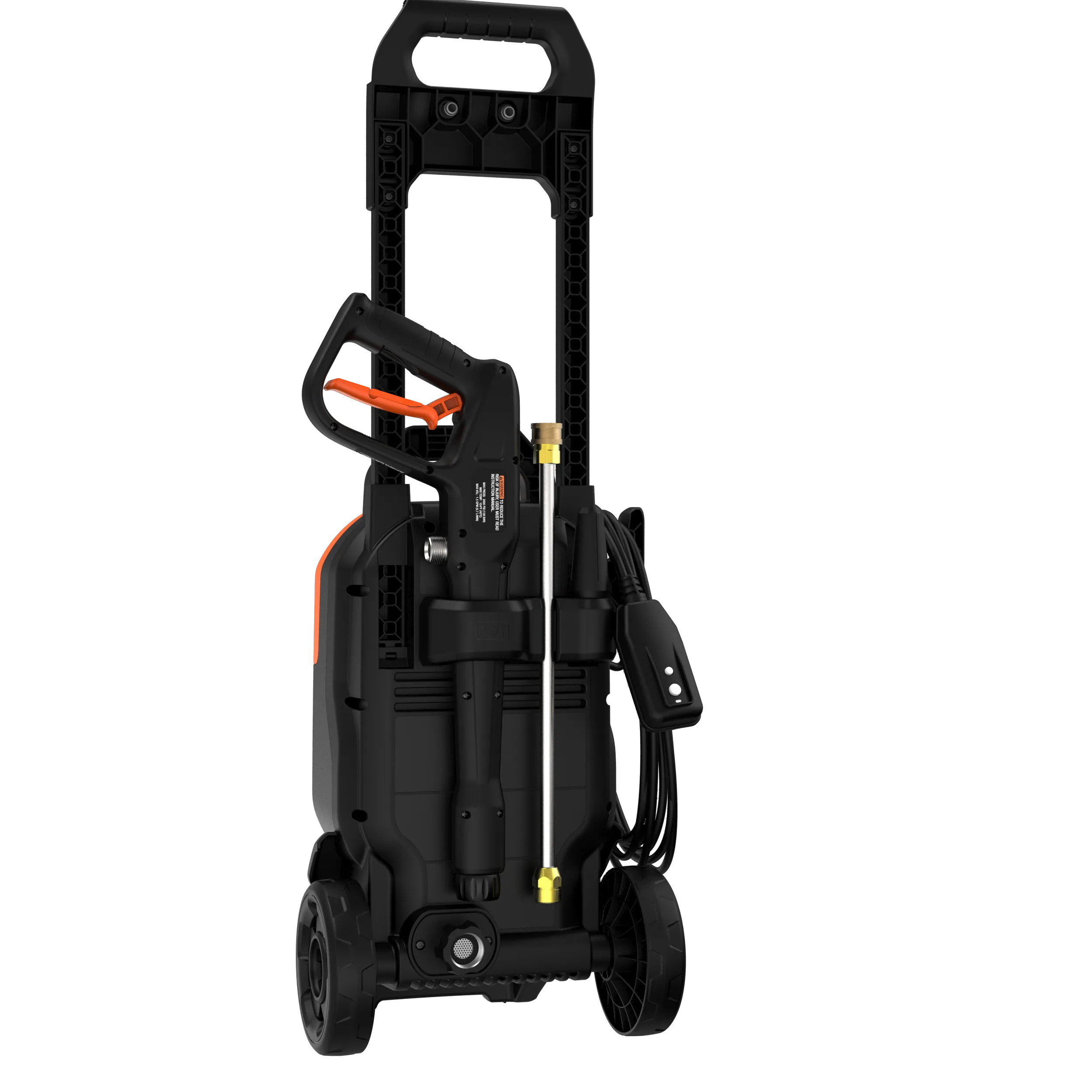 Electric Cold Water Pressure Washer, 2,000 MAX PSI, 1.2 GPM