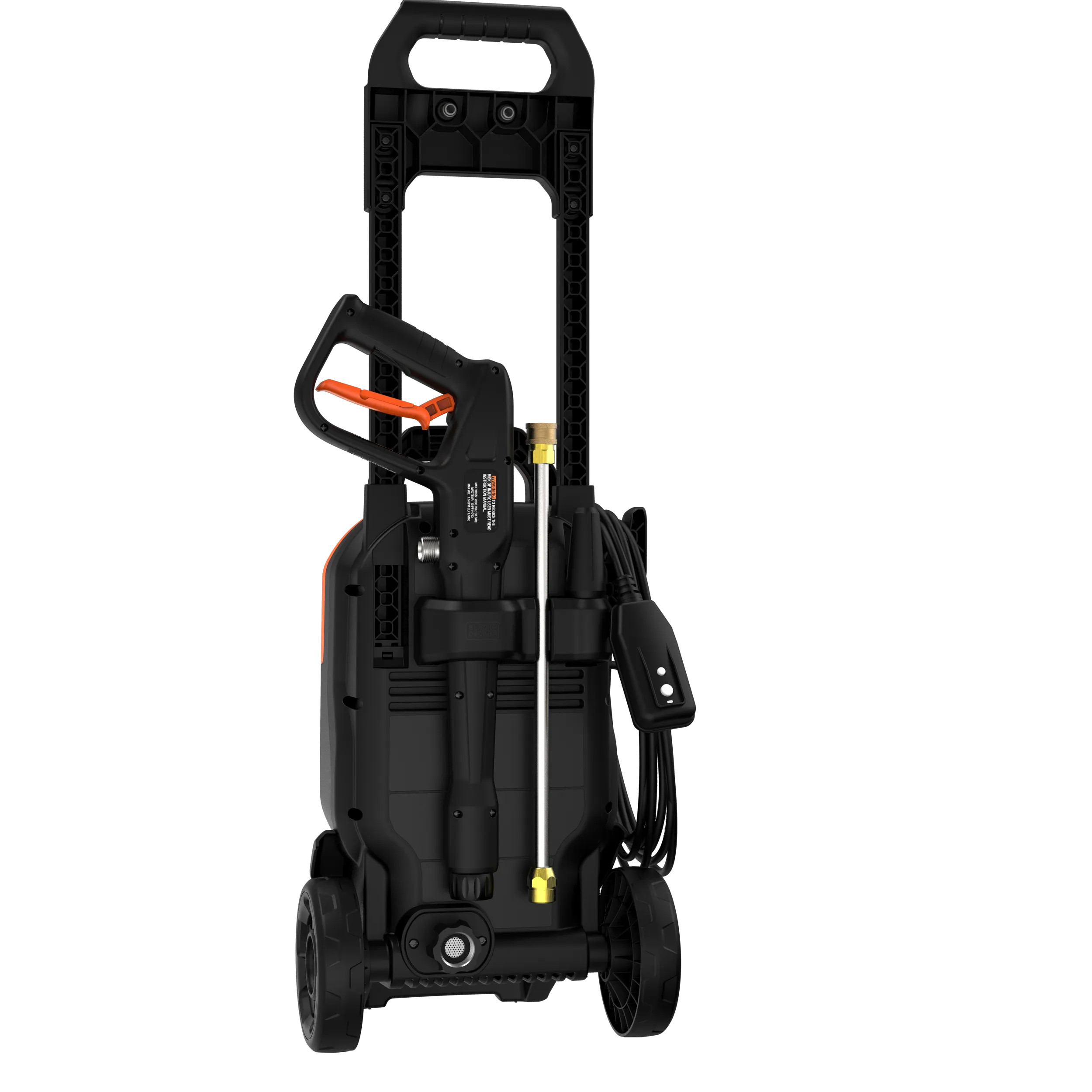 Electric Cold Water Pressure Washer, 2,000 MAX PSI, 1.2 GPM