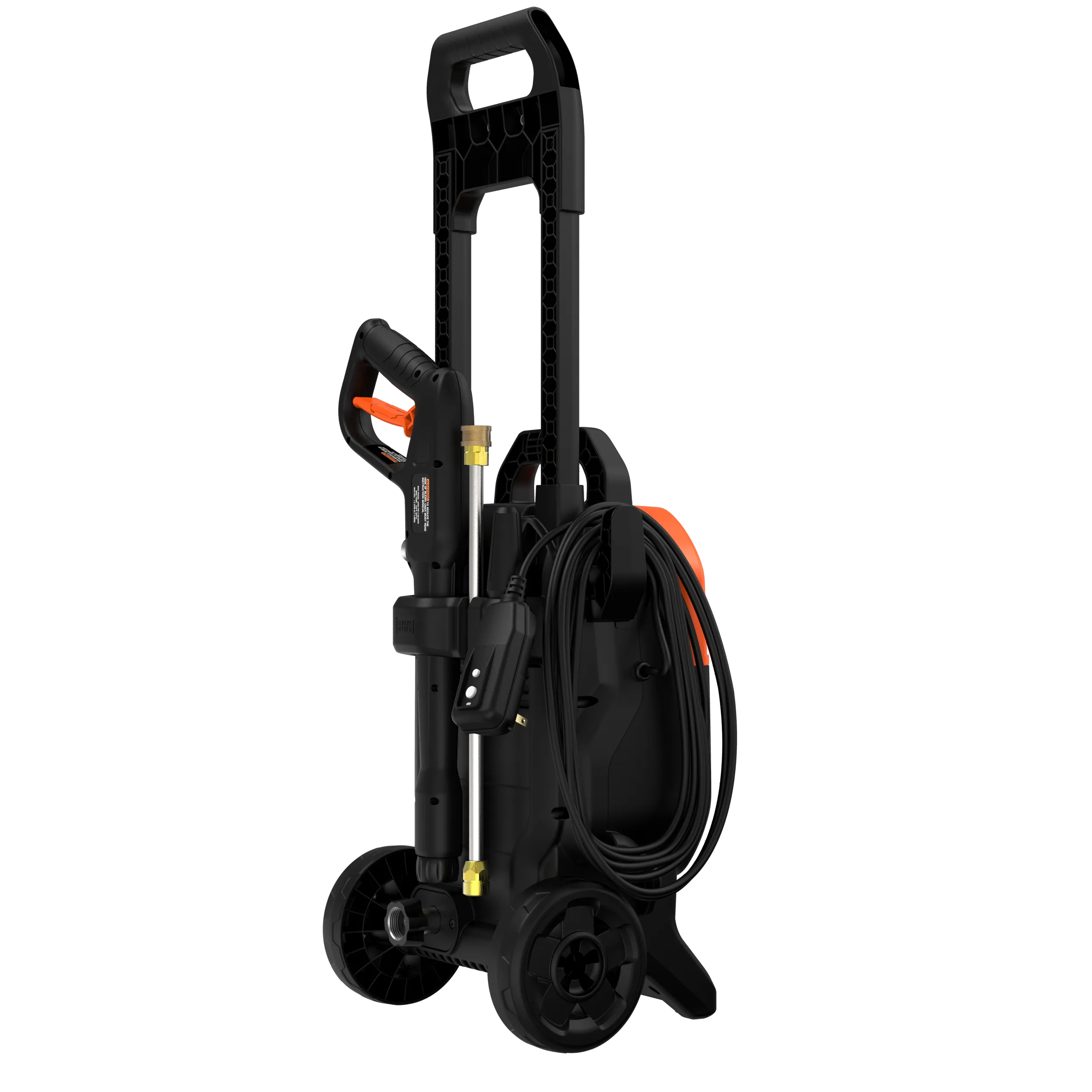 Electric Cold Water Pressure Washer, 2,000 MAX PSI, 1.2 GPM