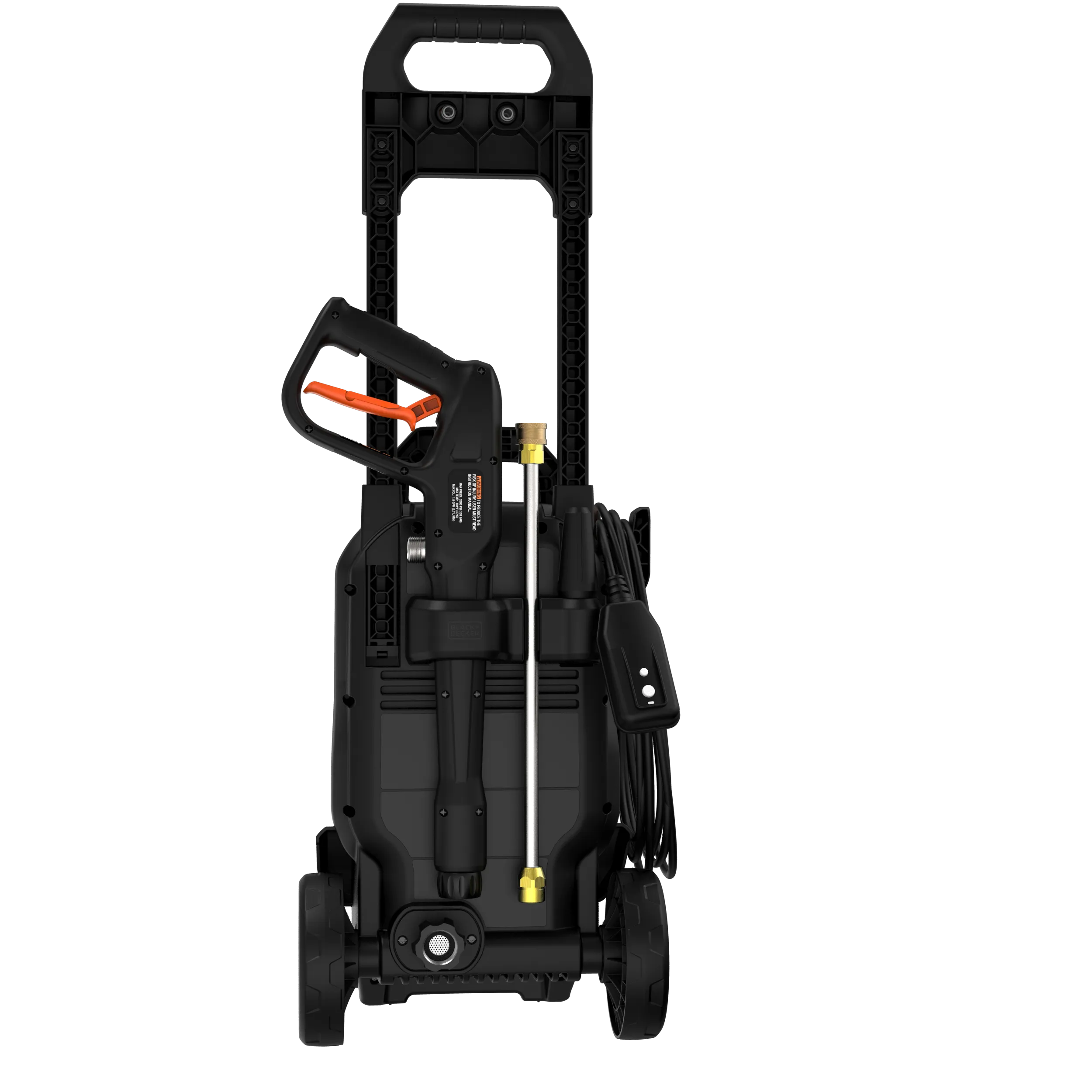 Electric Cold Water Pressure Washer, 2,000 MAX PSI, 1.2 GPM