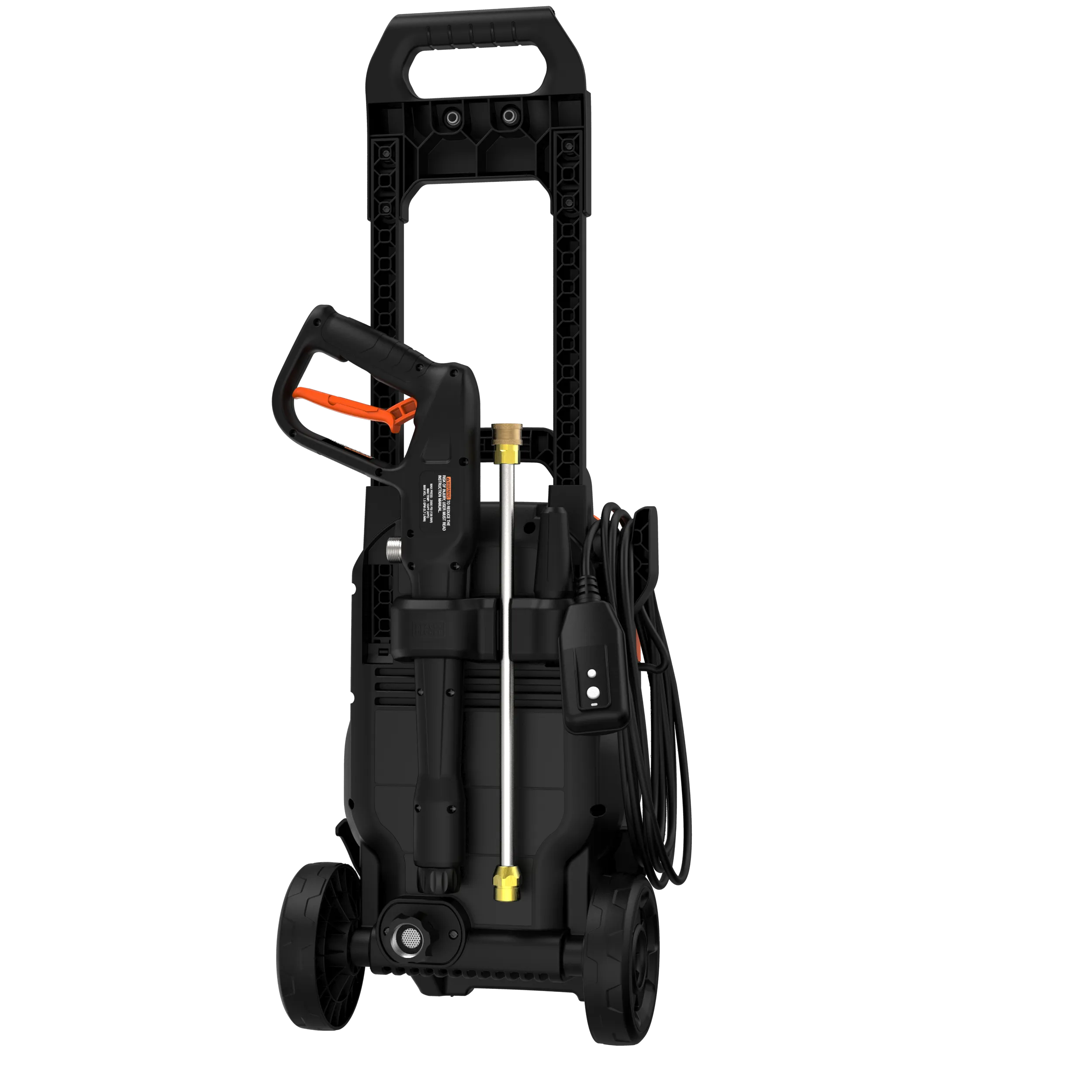 Electric Cold Water Pressure Washer, 2,000 MAX PSI, 1.2 GPM