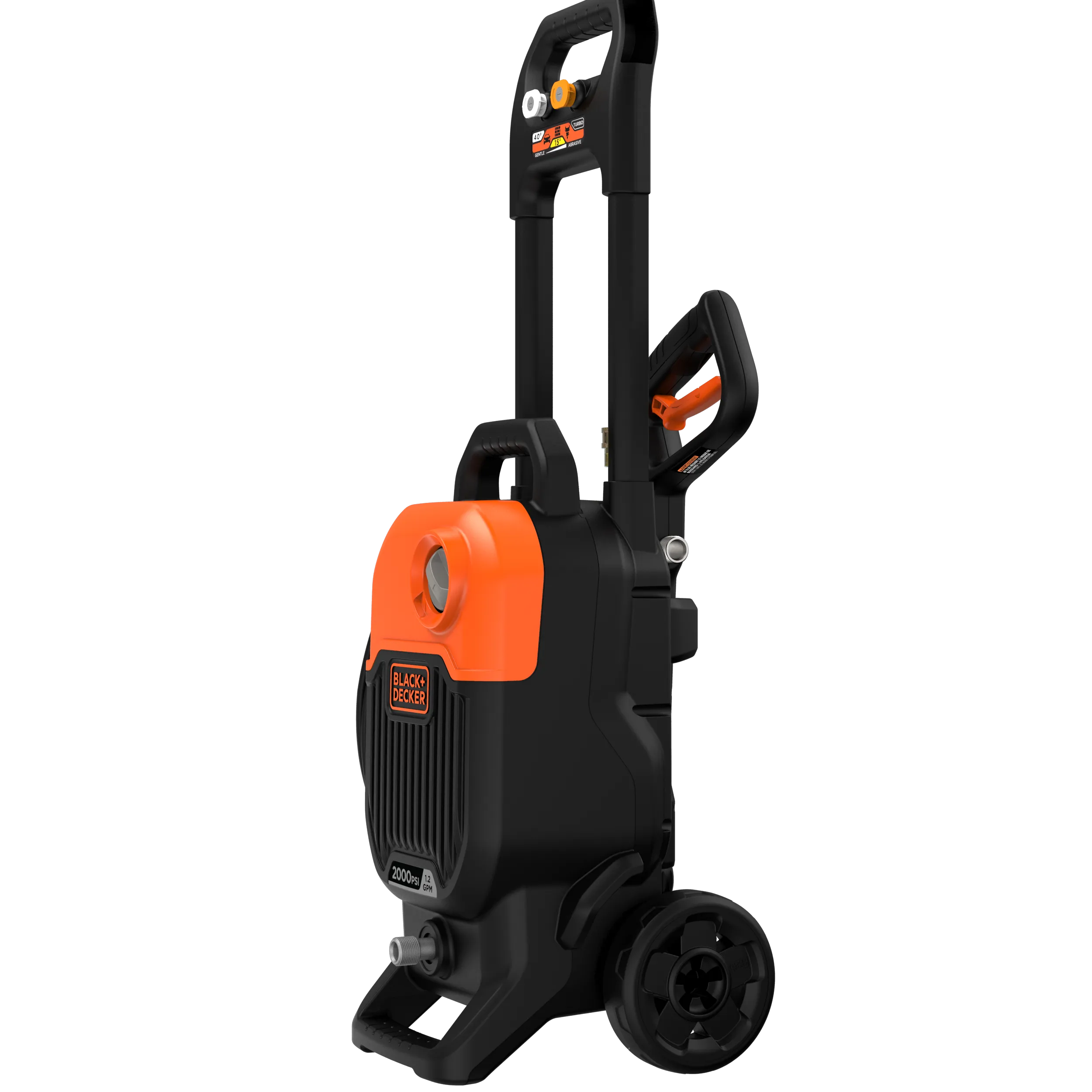 Electric Cold Water Pressure Washer, 2,000 MAX PSI, 1.2 GPM