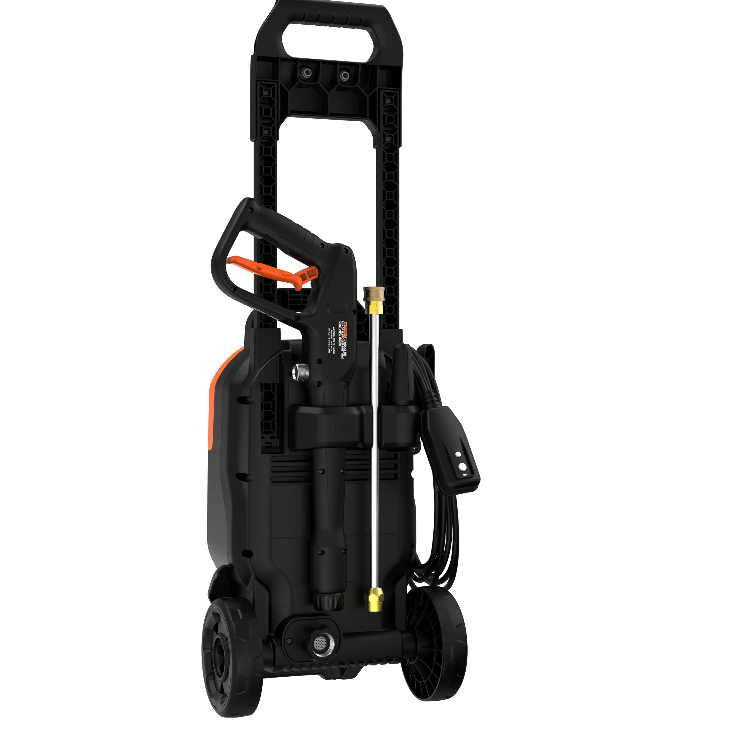 Electric Cold Water Pressure Washer, 2,000 MAX PSI, 1.2 GPM