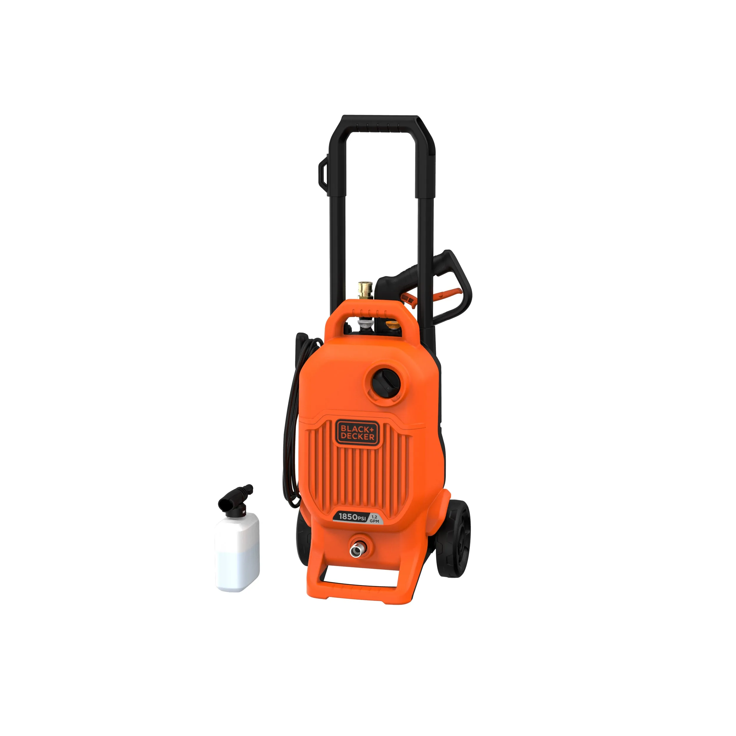 Electric Pressure Washer, Cold Water, 1850 PSI, 1.2 GPM