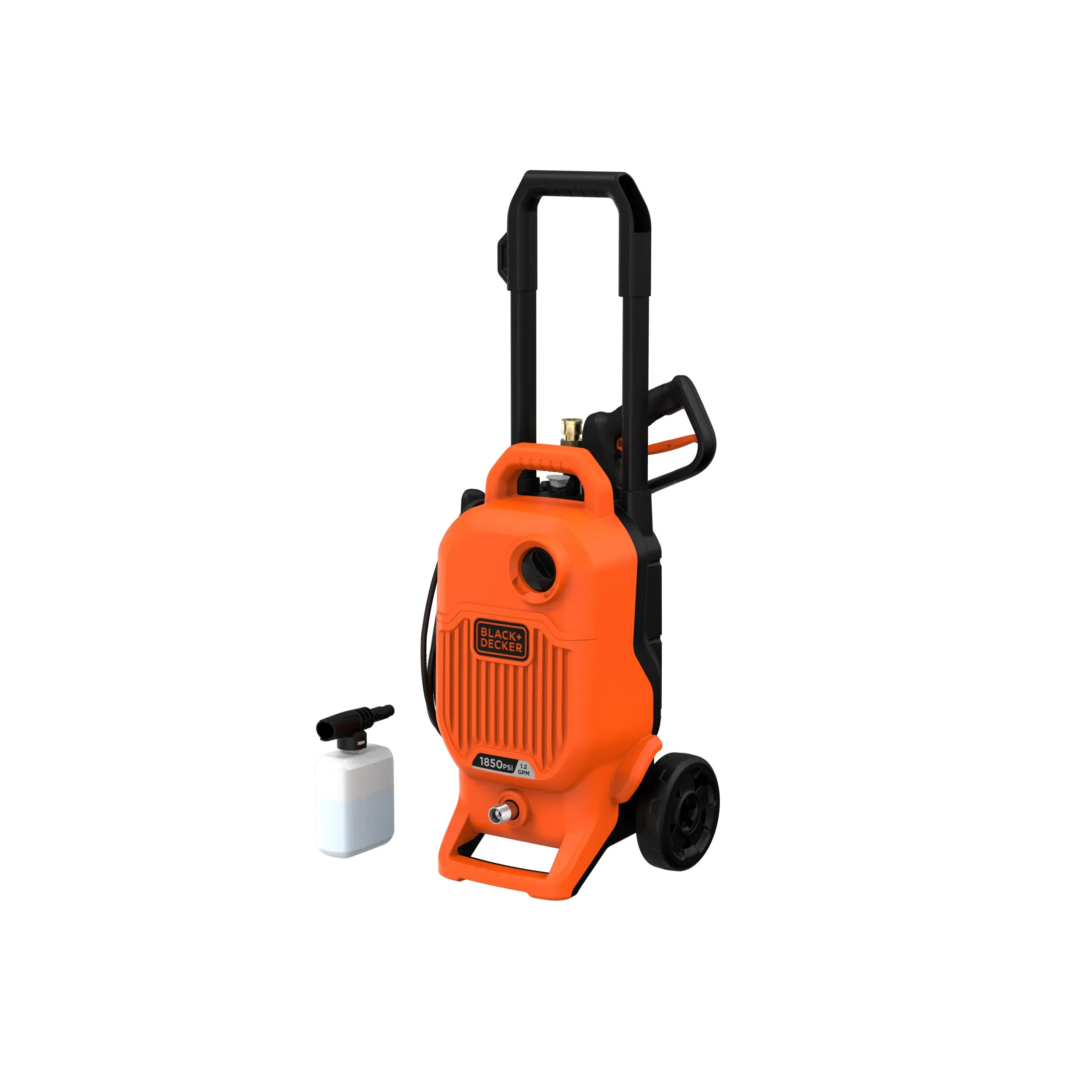 Electric Pressure Washer, Cold Water, 1850 PSI, 1.2 GPM