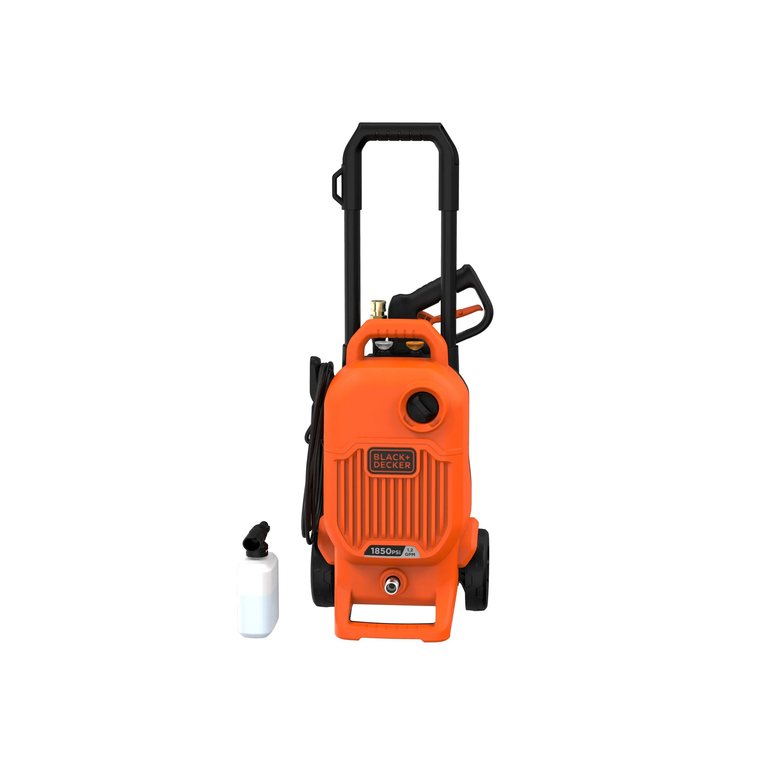 Electric Pressure Washer, Cold Water, 1850 PSI, 1.2 GPM