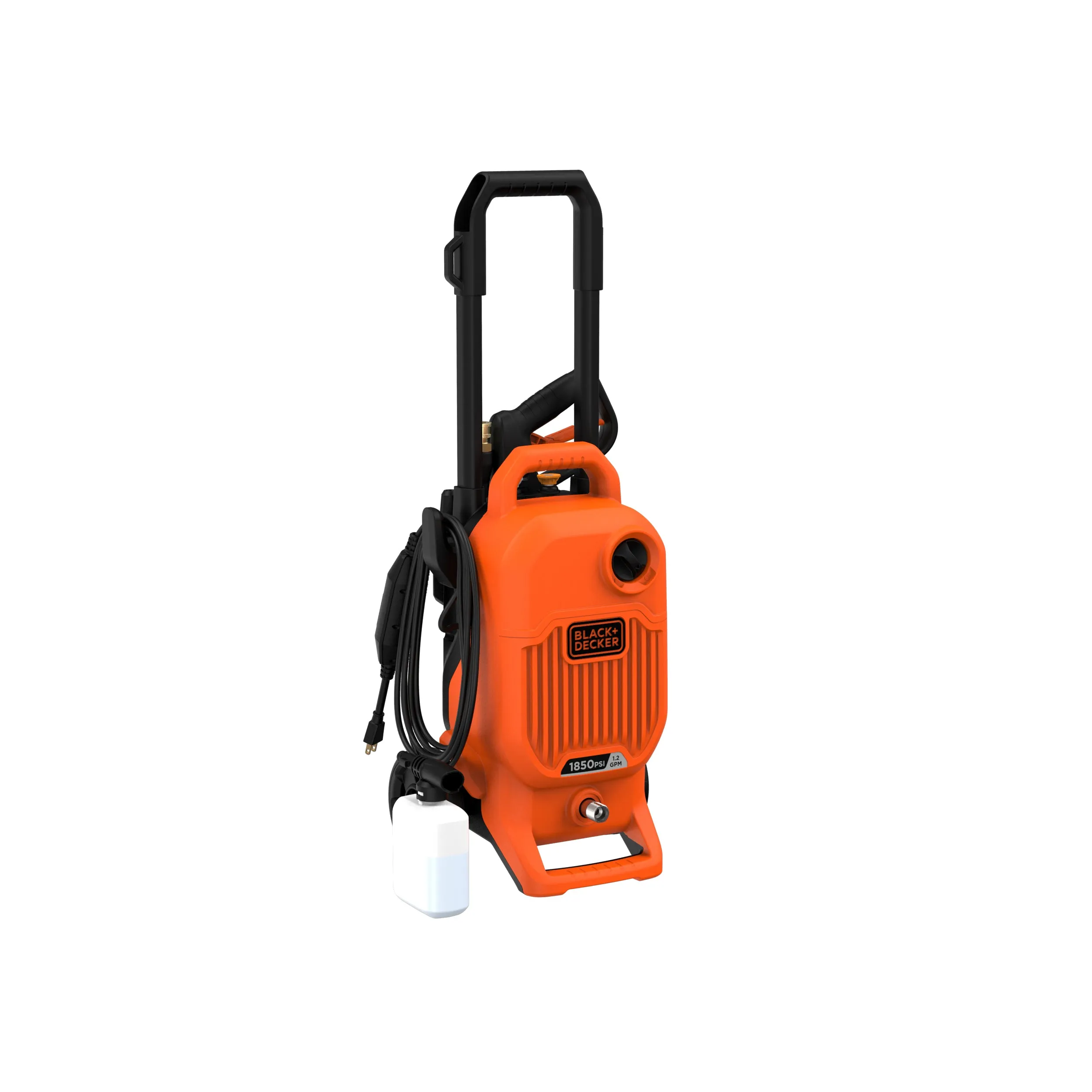 Electric Pressure Washer, Cold Water, 1850 PSI, 1.2 GPM