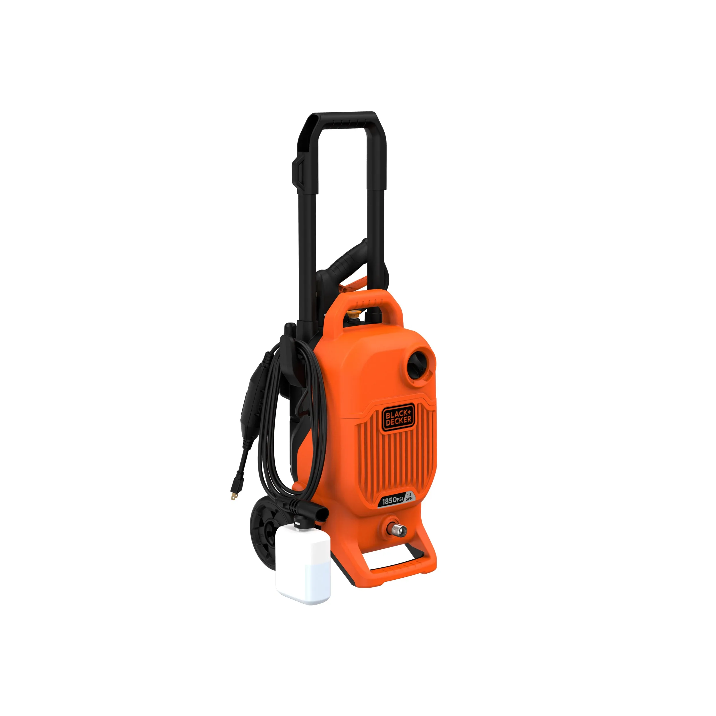 Electric Pressure Washer, Cold Water, 1850 PSI, 1.2 GPM