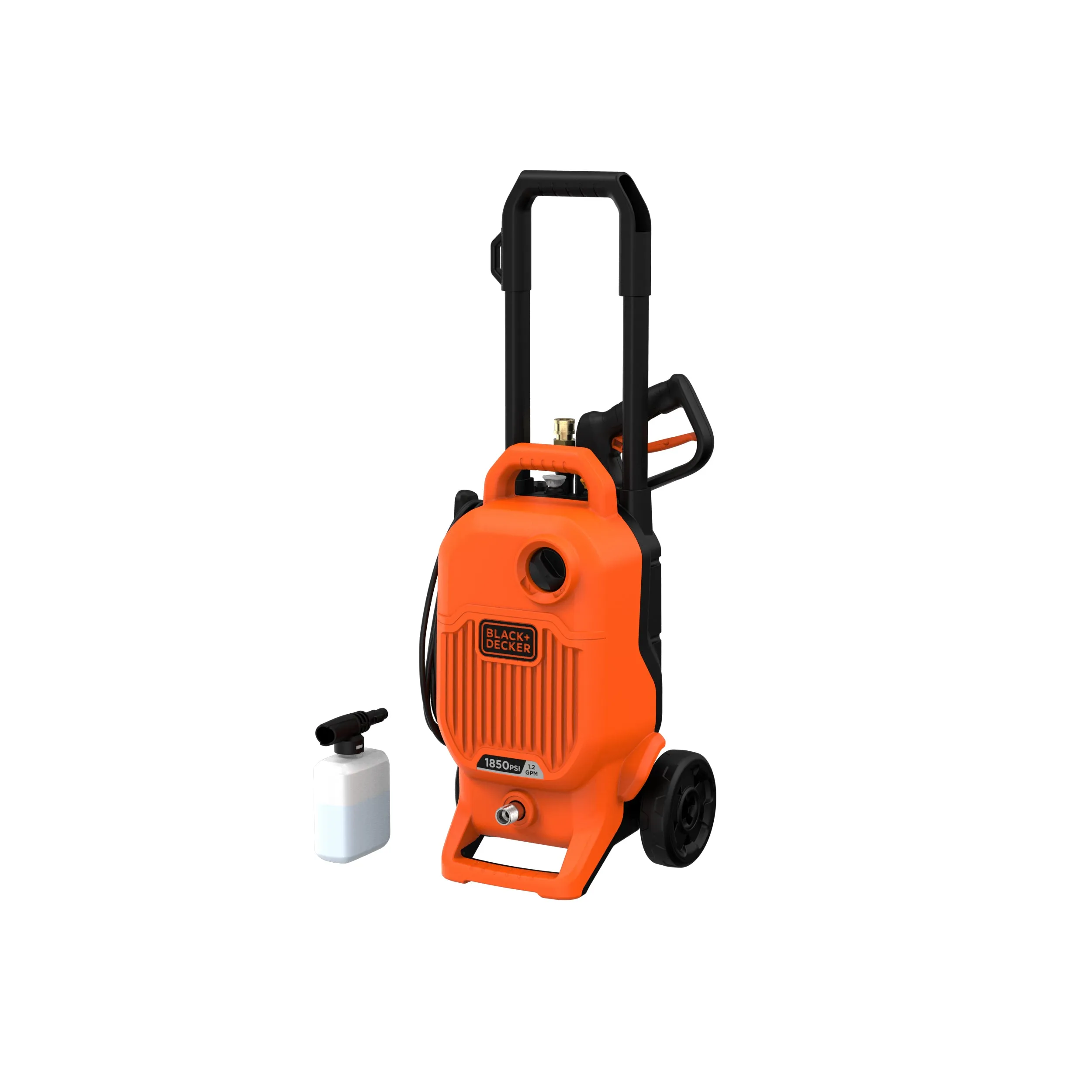 Electric Pressure Washer, Cold Water, 1850 PSI, 1.2 GPM