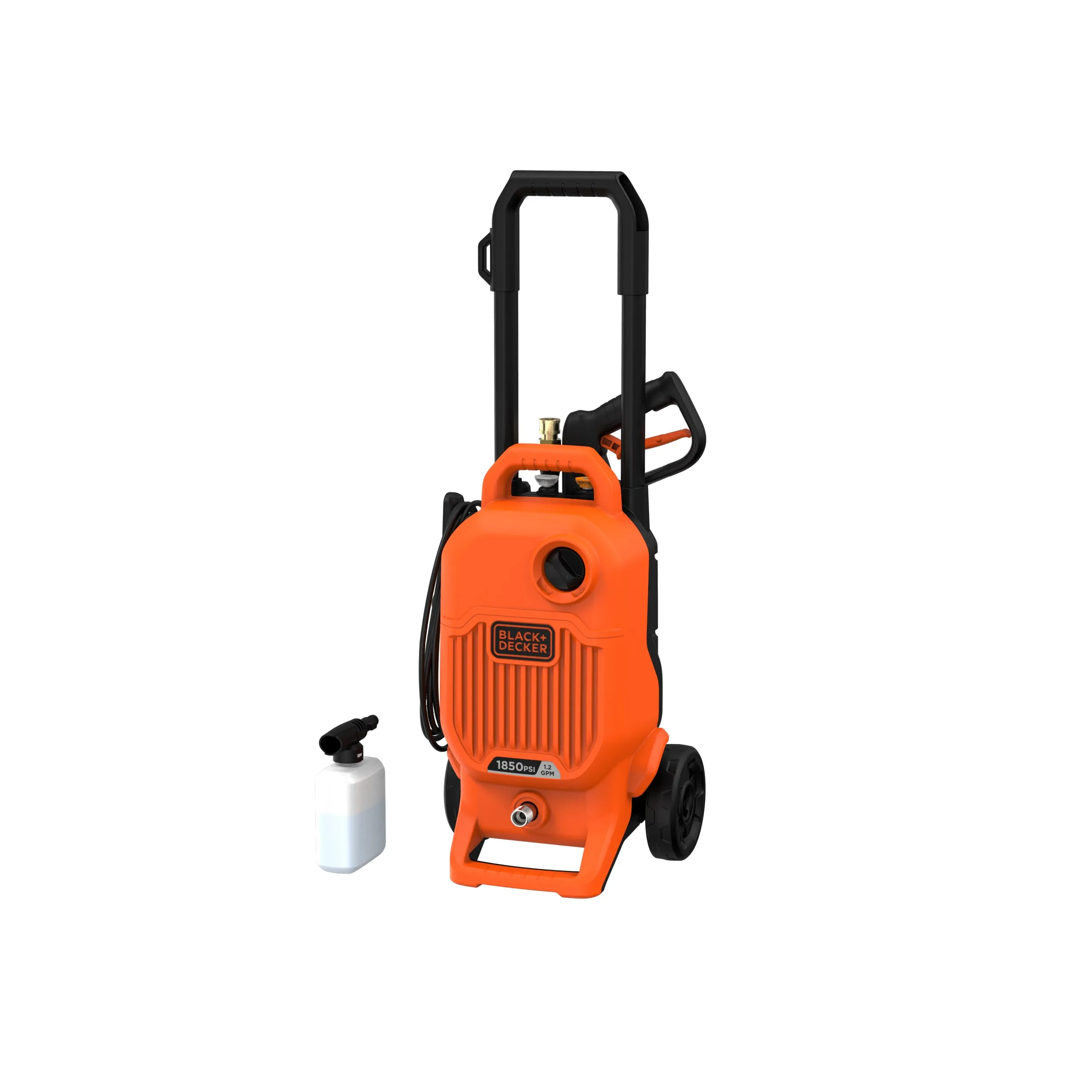 Electric Pressure Washer, Cold Water, 1850 PSI, 1.2 GPM