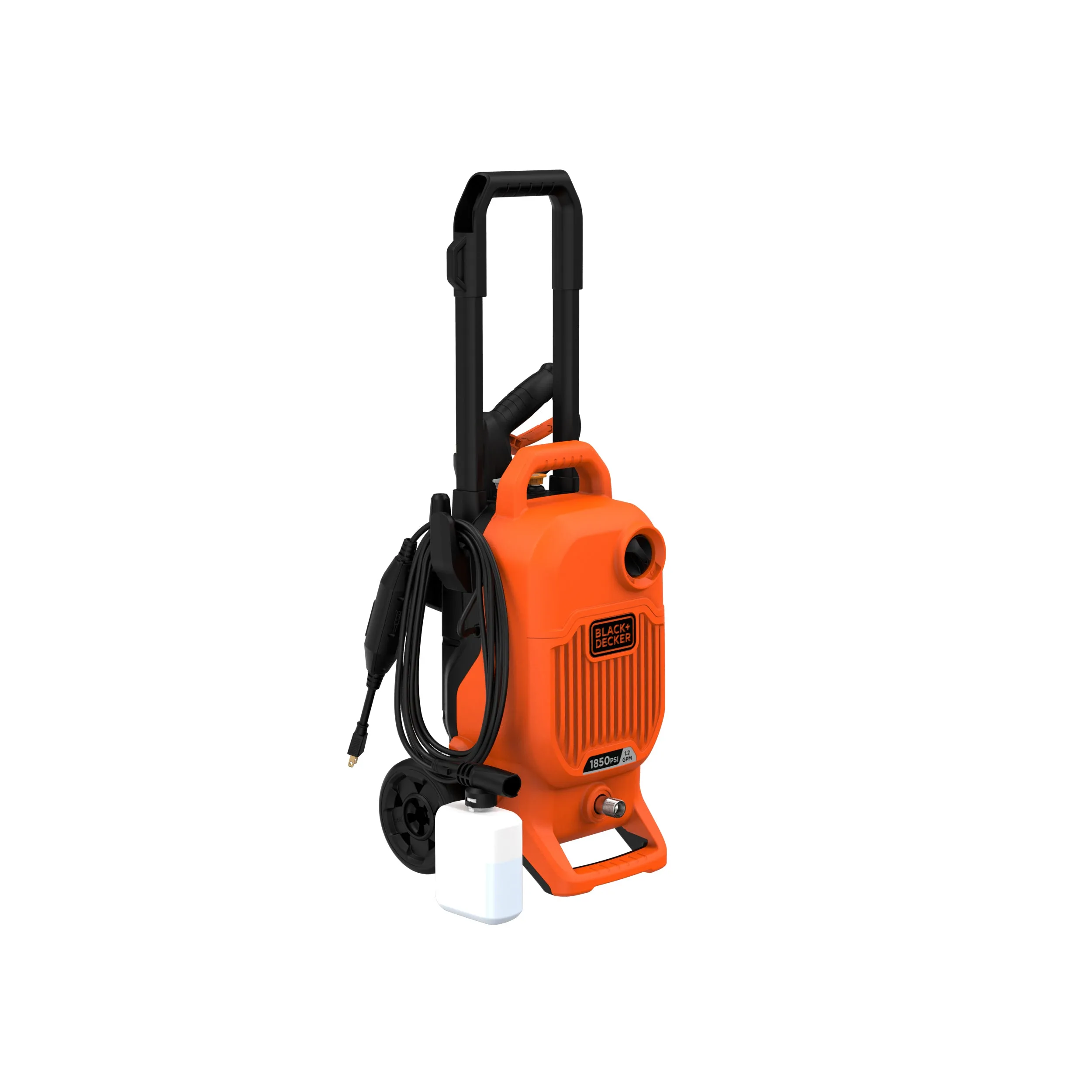 Electric Pressure Washer, Cold Water, 1850 PSI, 1.2 GPM