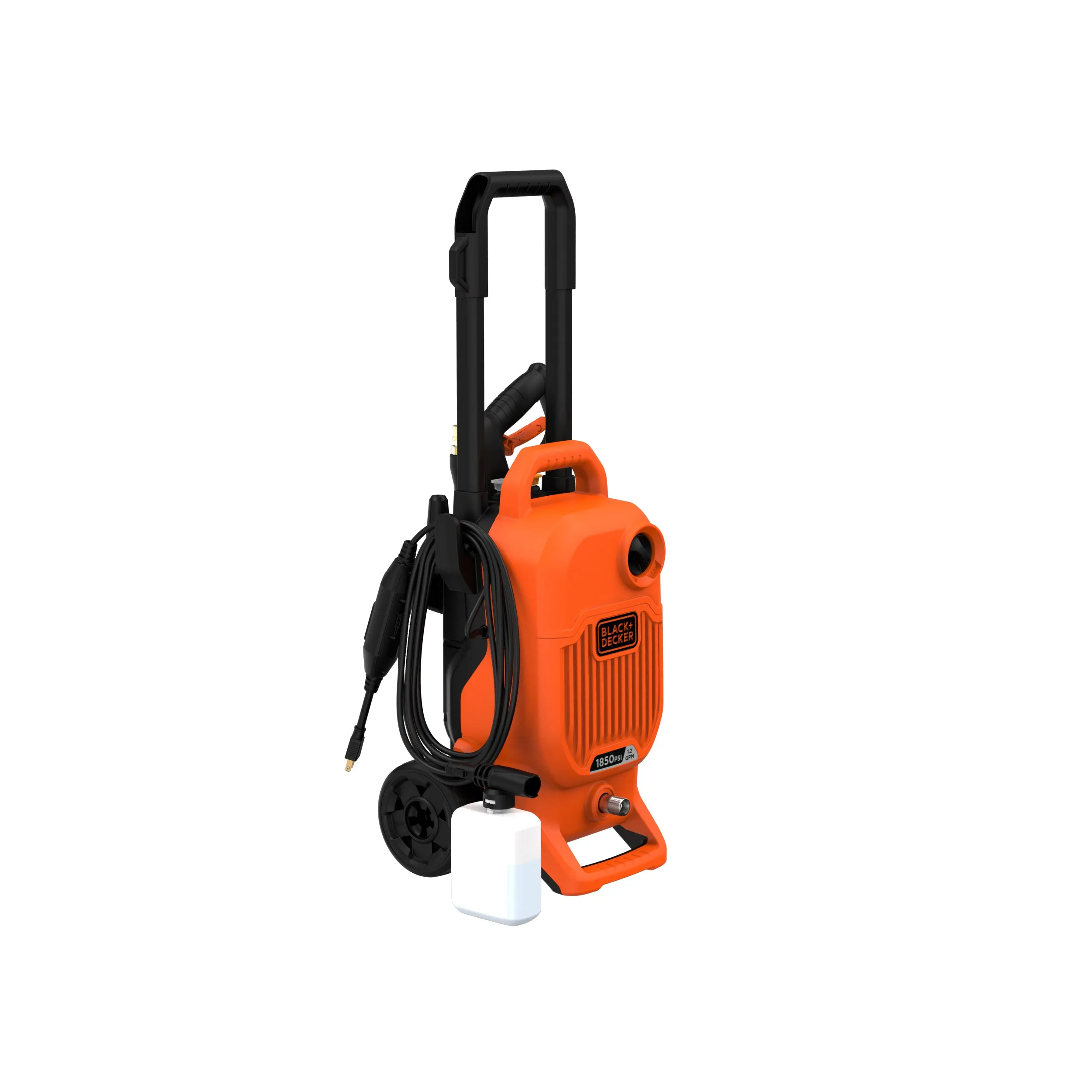 Electric Pressure Washer, Cold Water, 1850 PSI, 1.2 GPM