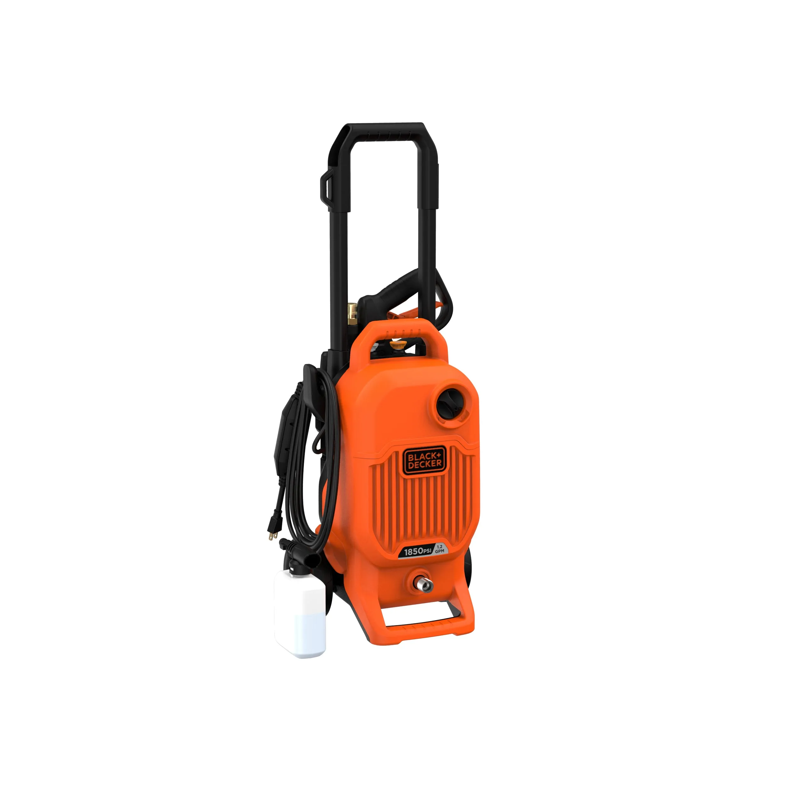 Electric Pressure Washer, Cold Water, 1850 PSI, 1.2 GPM