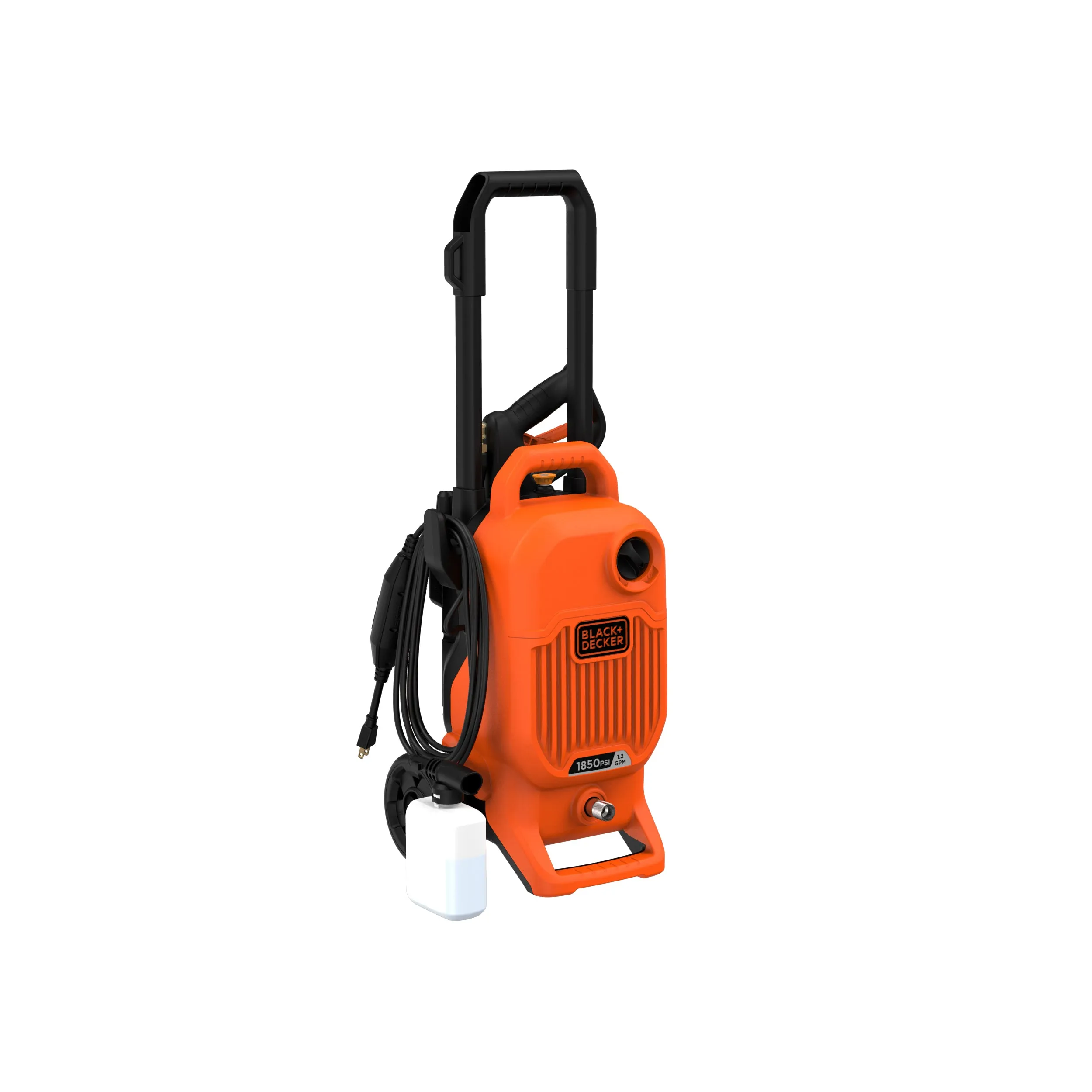 Electric Pressure Washer, Cold Water, 1850 PSI, 1.2 GPM