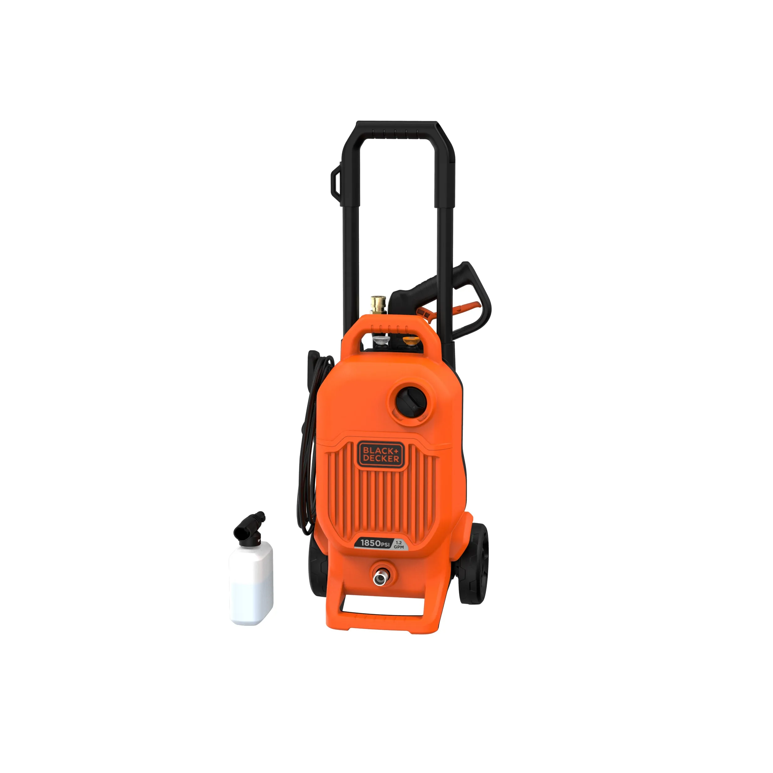 Electric Pressure Washer, Cold Water, 1850 PSI, 1.2 GPM