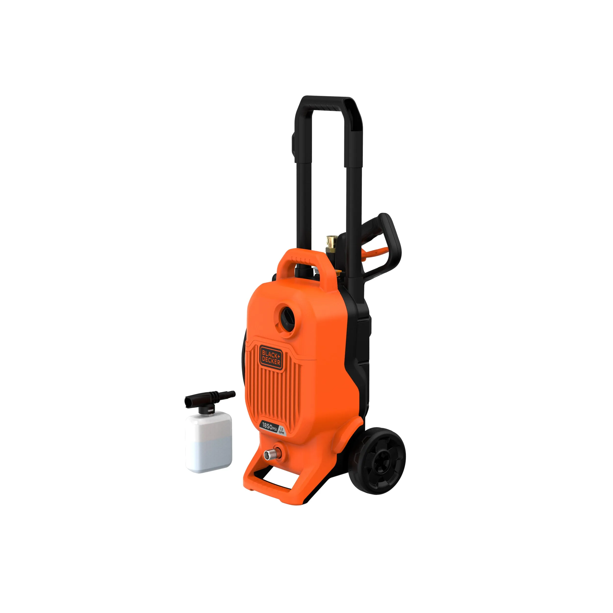 Electric Pressure Washer, Cold Water, 1850 PSI, 1.2 GPM