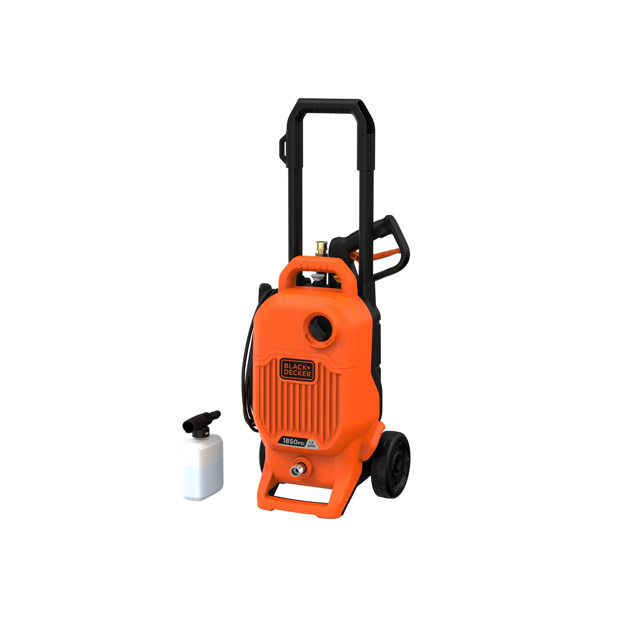 Electric Pressure Washer, Cold Water, 1850 PSI, 1.2 GPM