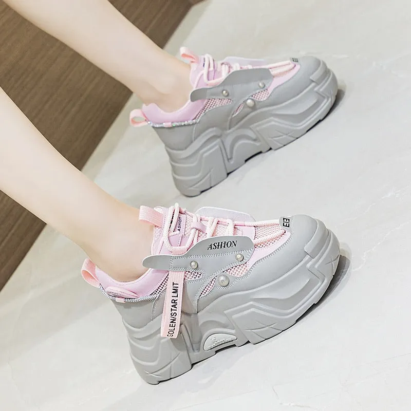 Elegance Enclave Platform Sneakers