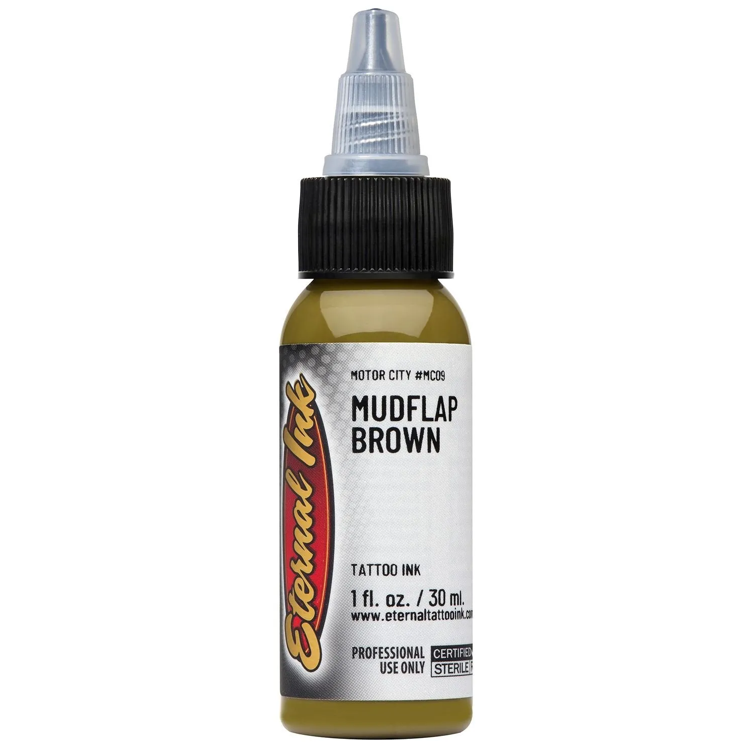 Eternal Ink Motor City Mudflap Brown Tattoo Ink - 1oz