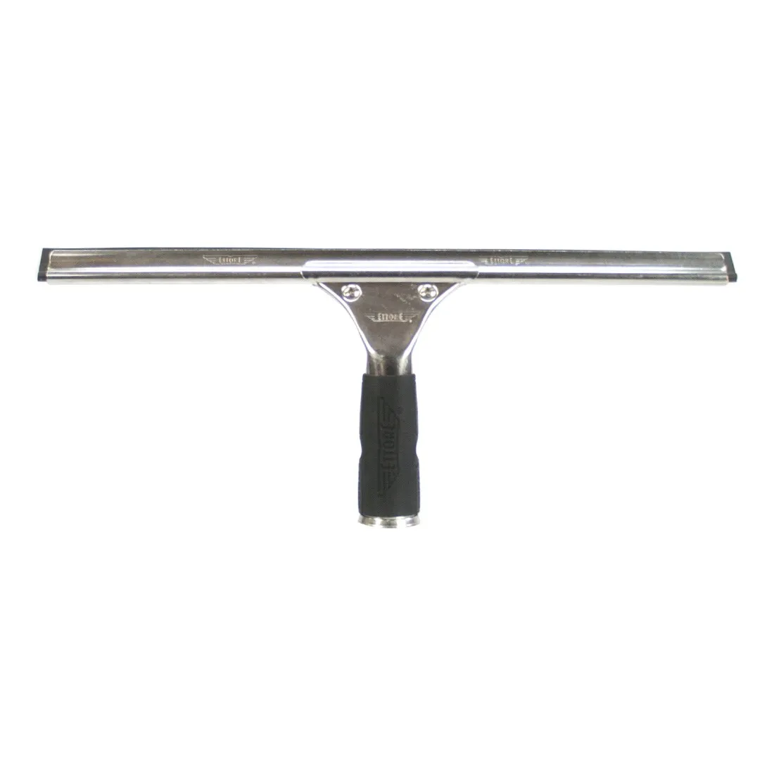 Ettore Complete Stainless Steel with Rubber Grip Squeegee